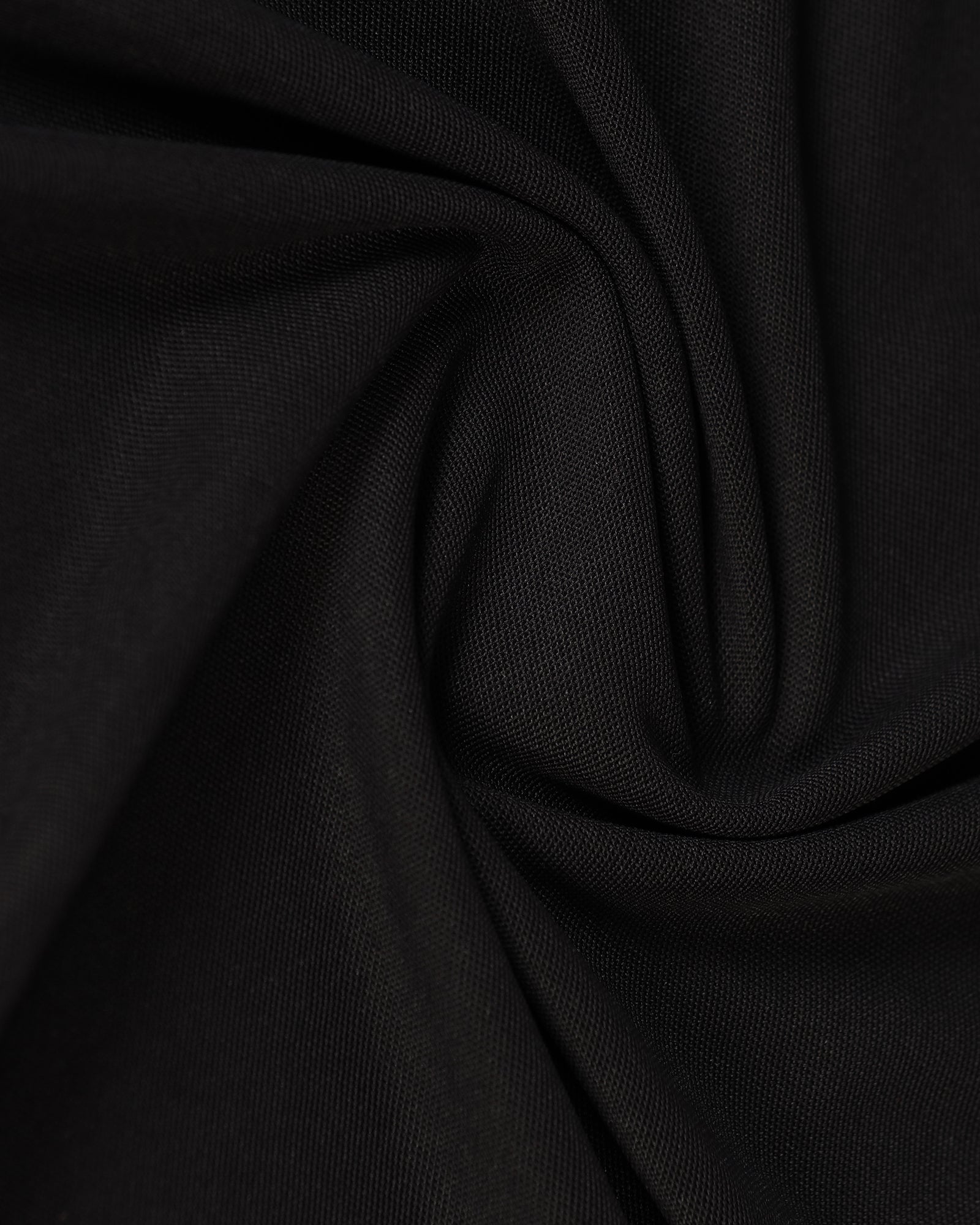 Black TechPro Solid Polo - Logan