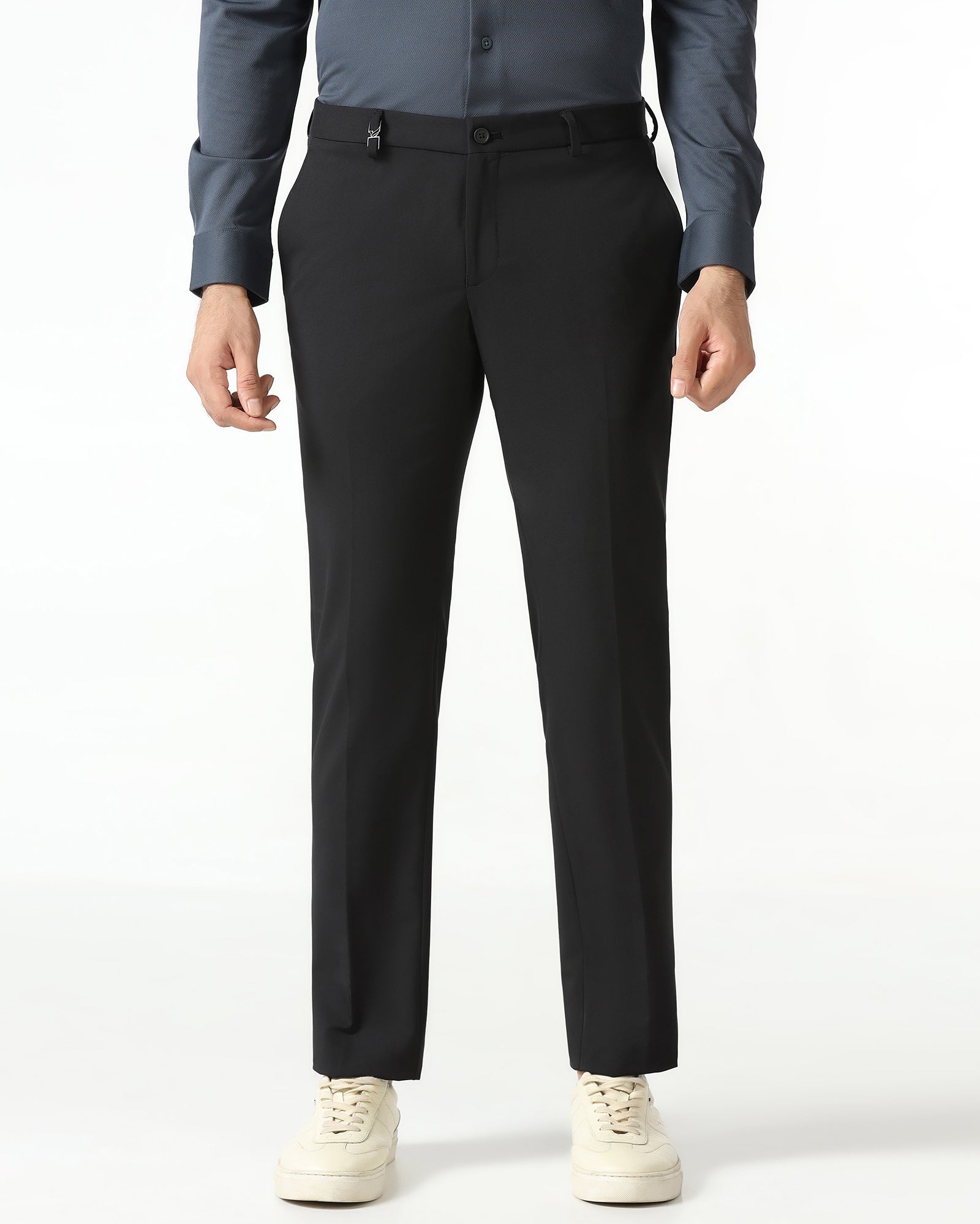 Black Techpro Solid Trouser - Dean