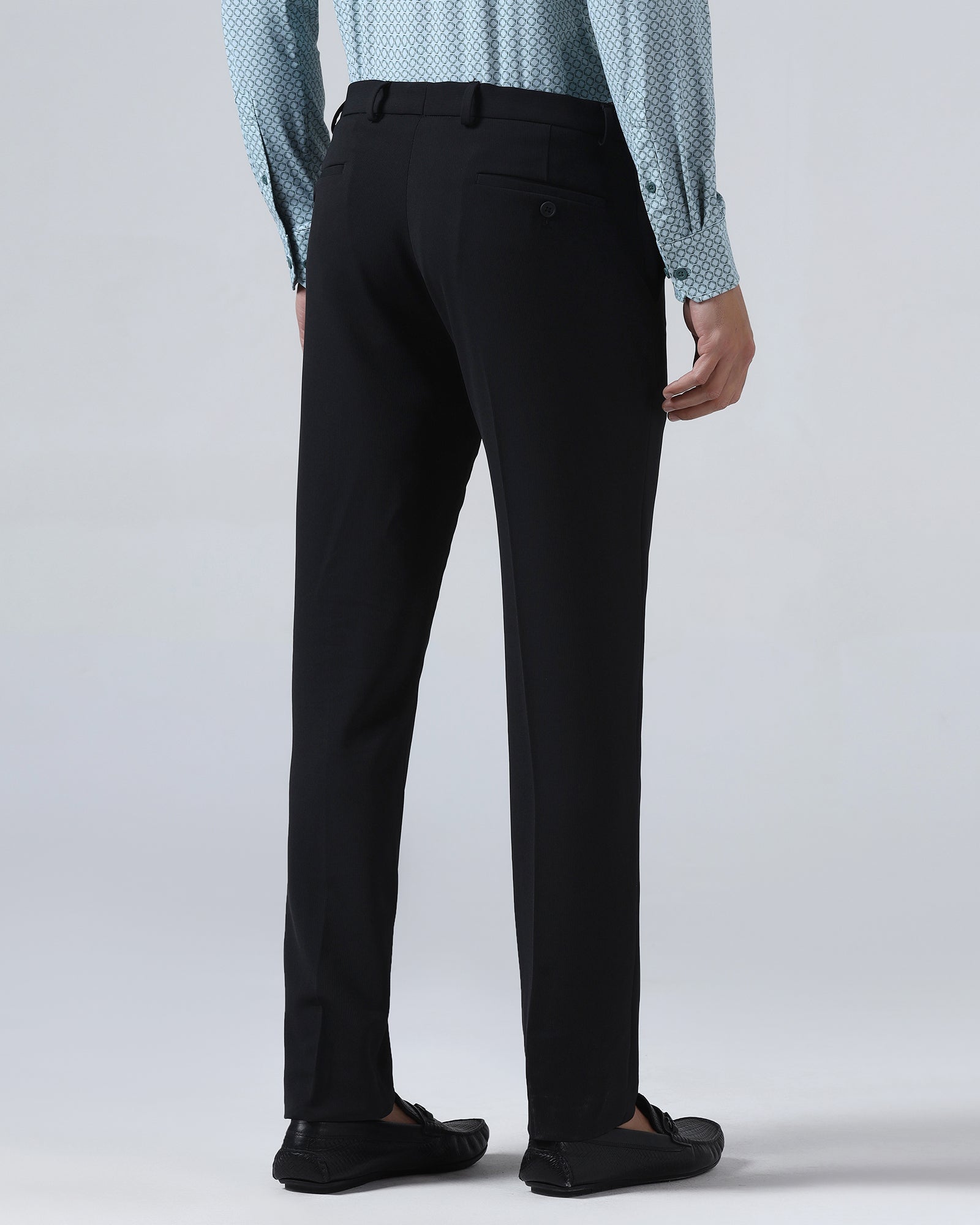 Black TechPro Solid Trouser - Dean