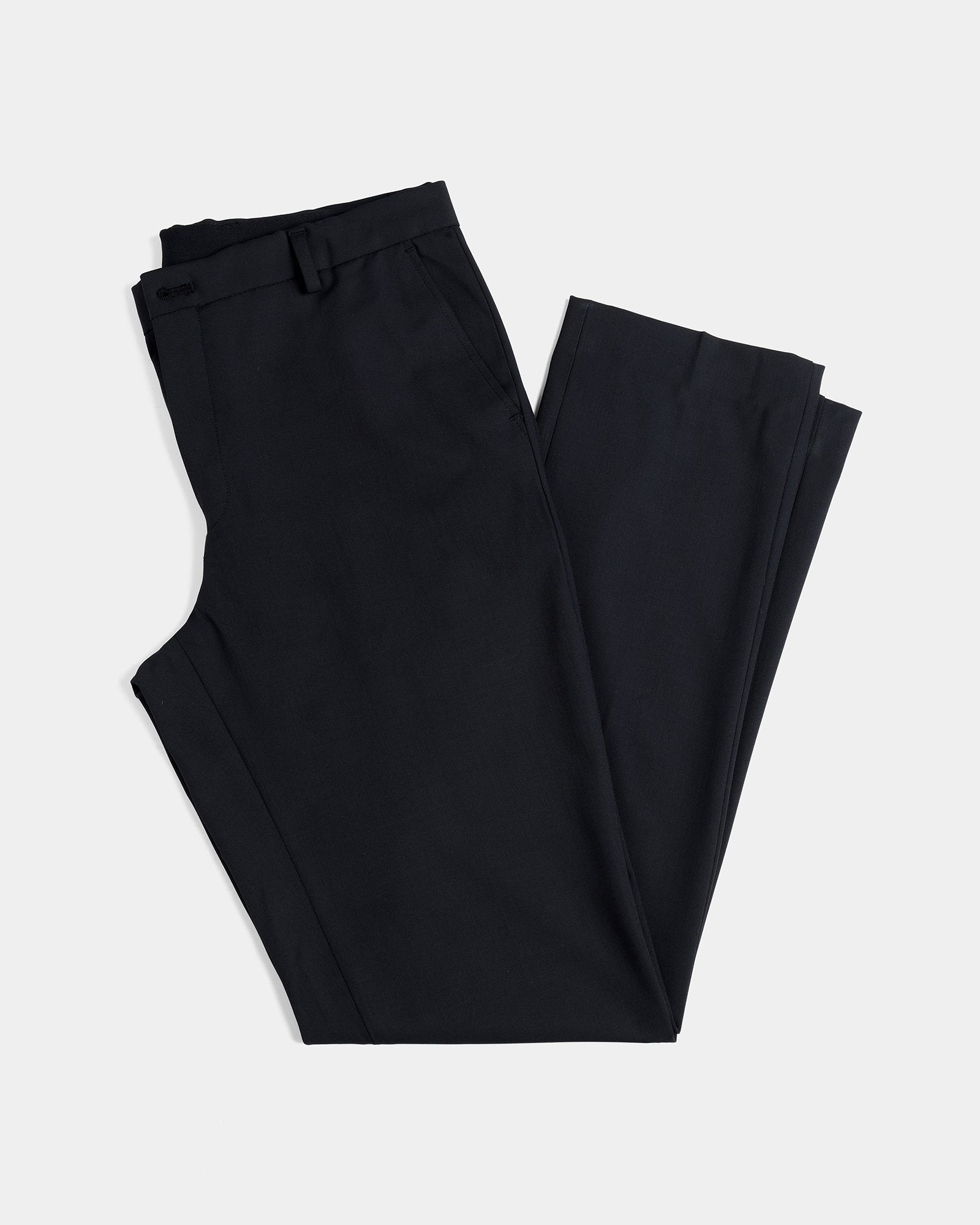 Black TechPro Solid Trouser - Dean