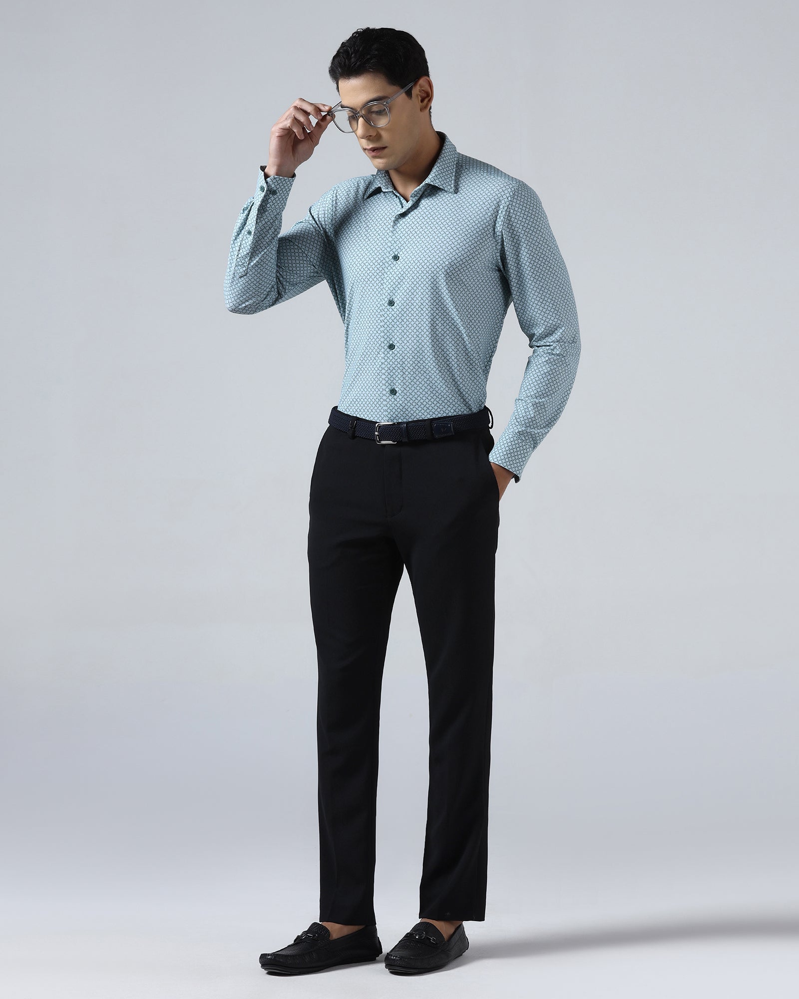 Black TechPro Solid Trouser - Dean