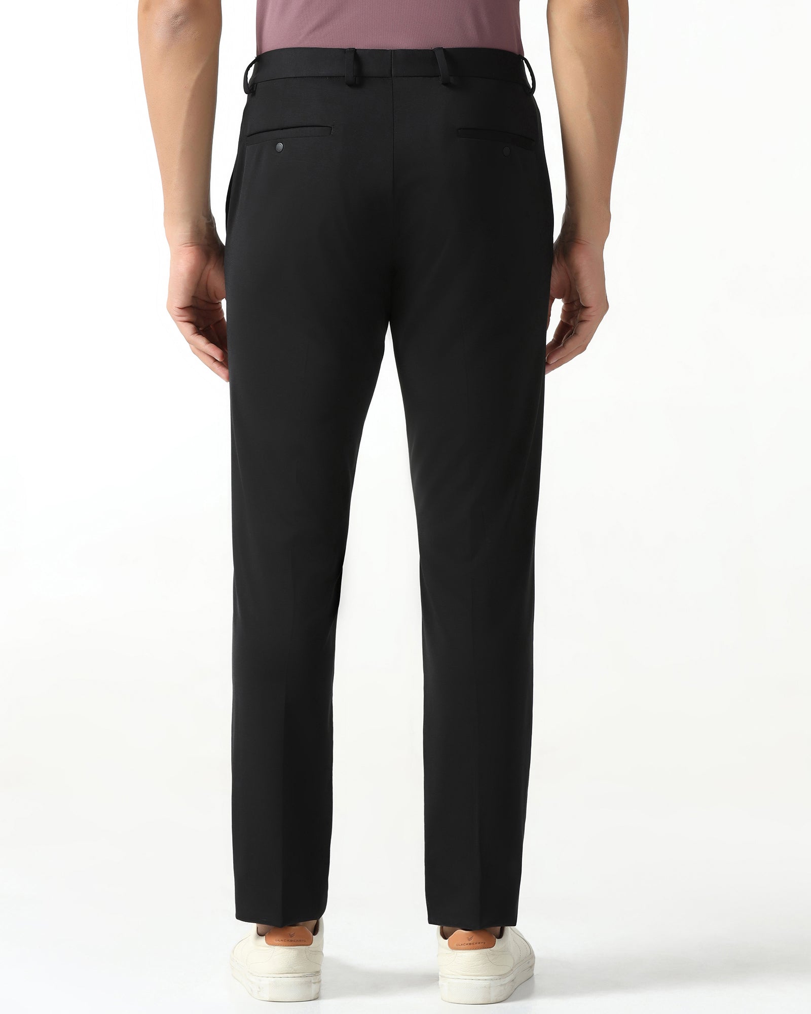 Black Techpro Solid Trouser - Explorer