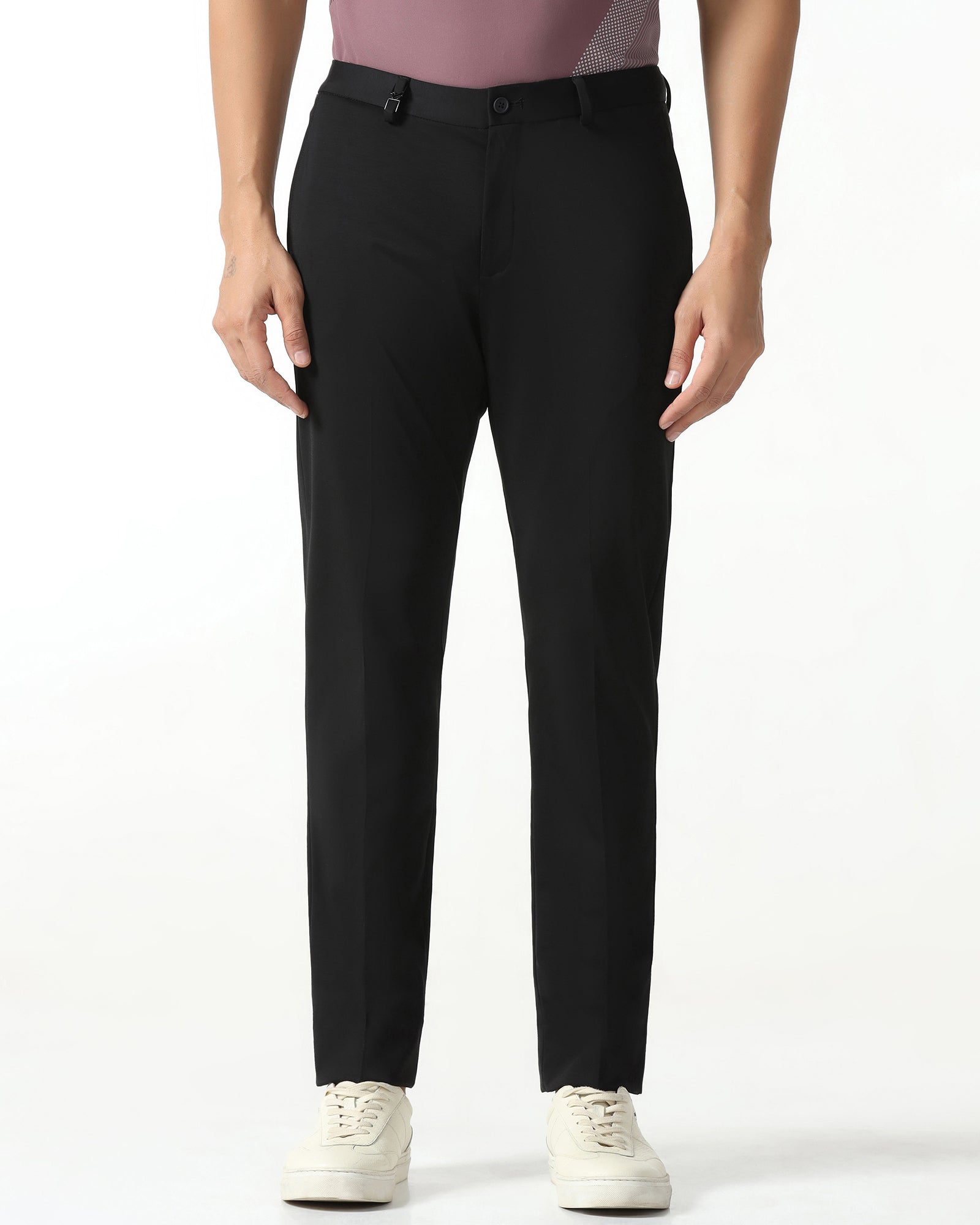Black Techpro Solid Trouser - Explorer