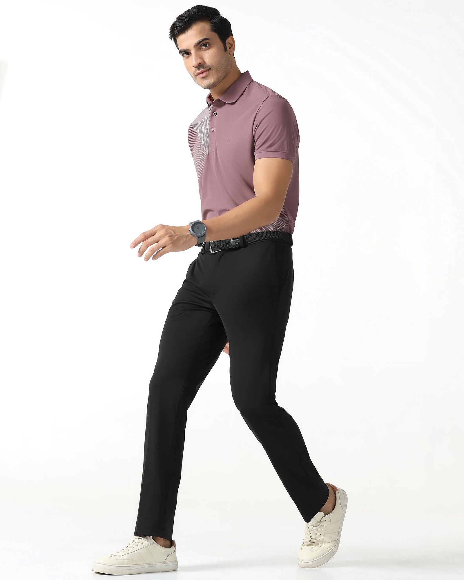 Black Techpro Solid Trouser - Explorer