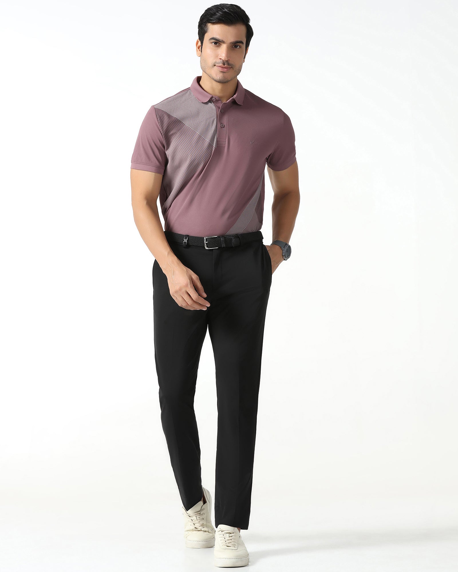 Black Techpro Solid Trouser - Explorer