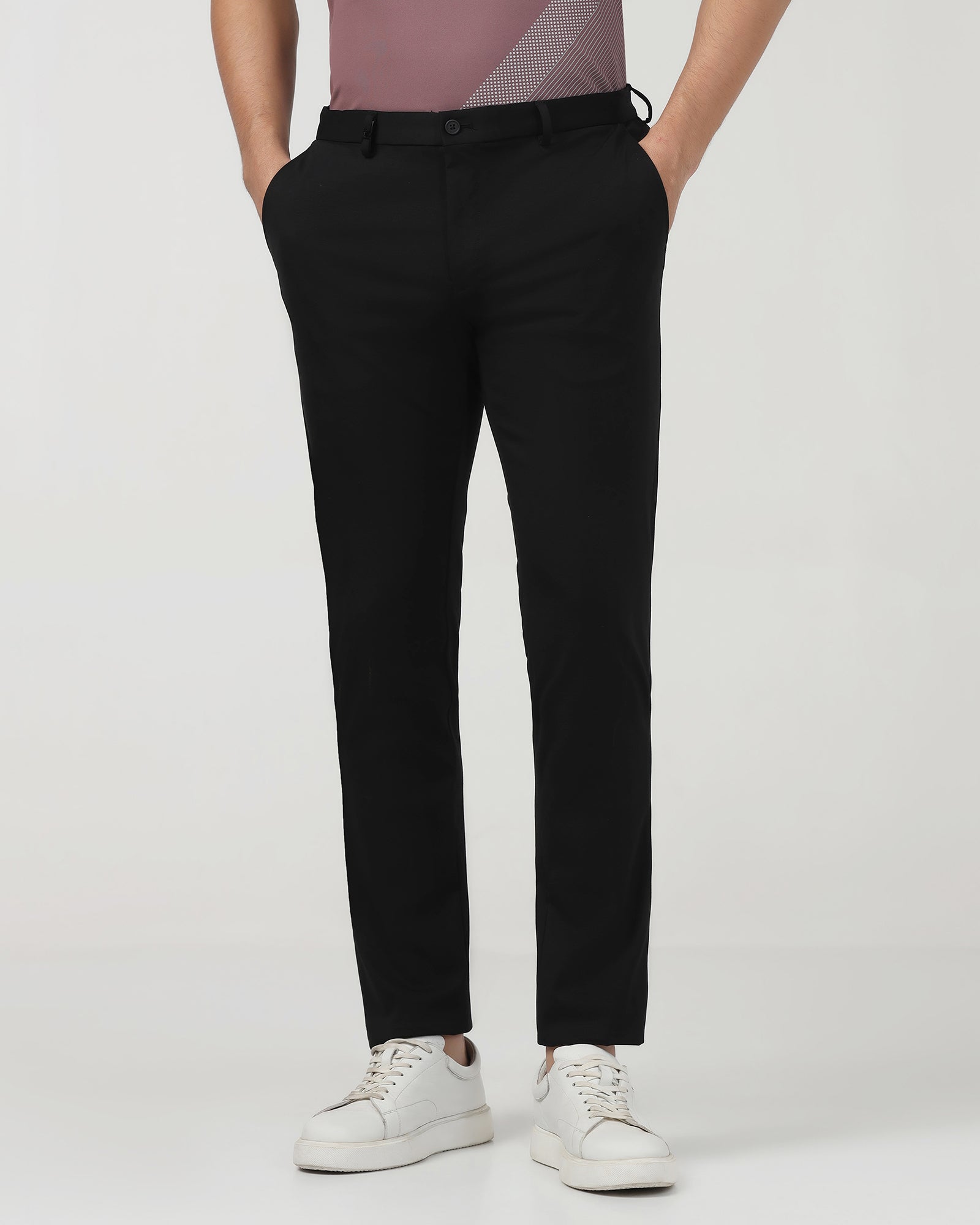 Black TechPro Solid Trouser - Explorer