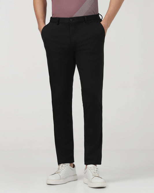 Black TechPro Solid Trouser - Explorer