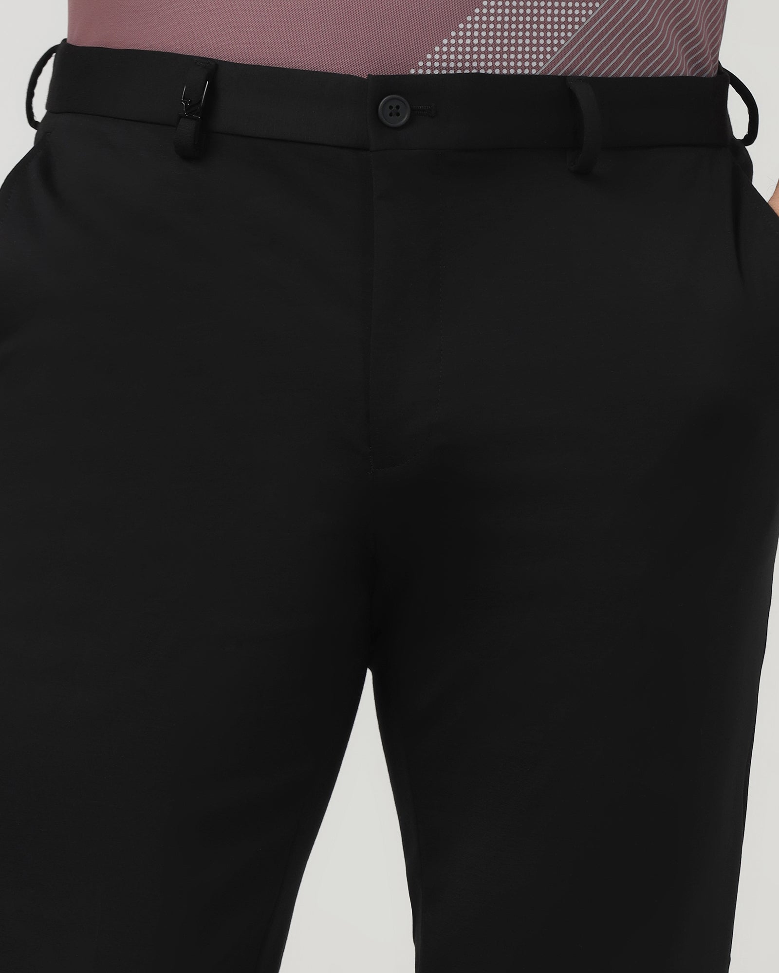 Black TechPro Solid Trouser - Explorer