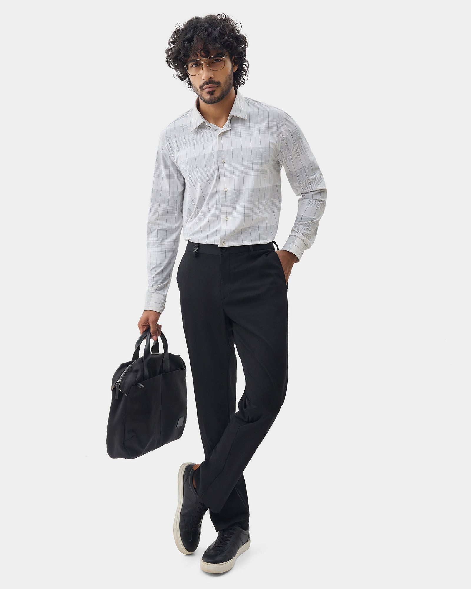 Black TechPro Solid Trouser - Explorer