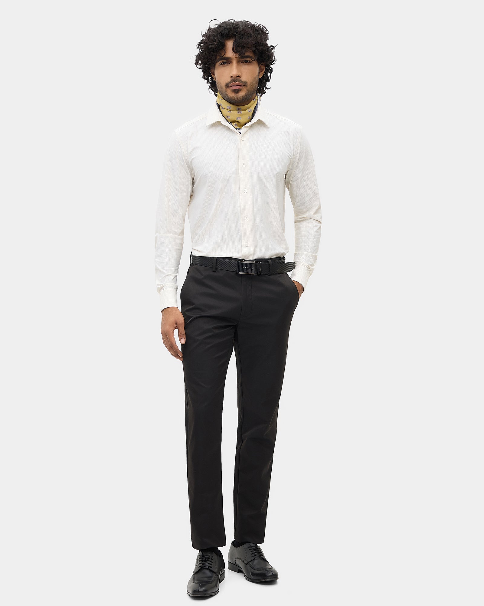 Black TechPro Textured Khakis - Draken
