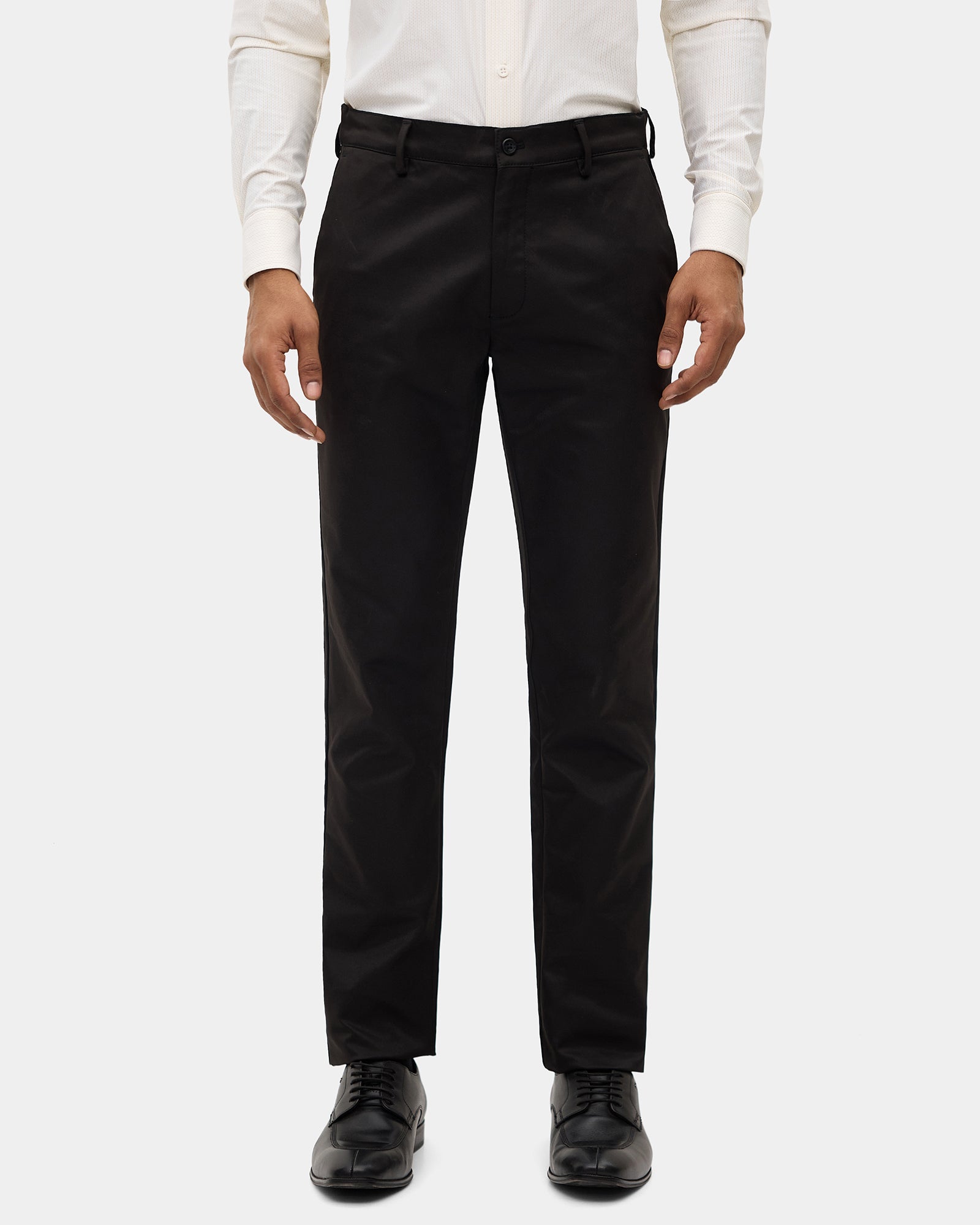 Black TechPro Textured Khakis - Draken