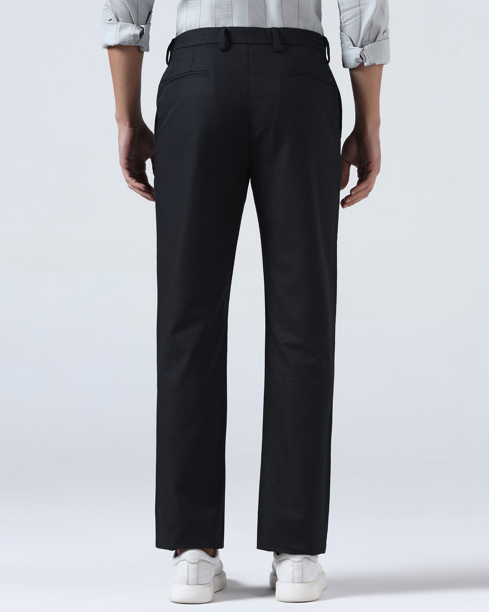 Black Textured Khaki - Oak