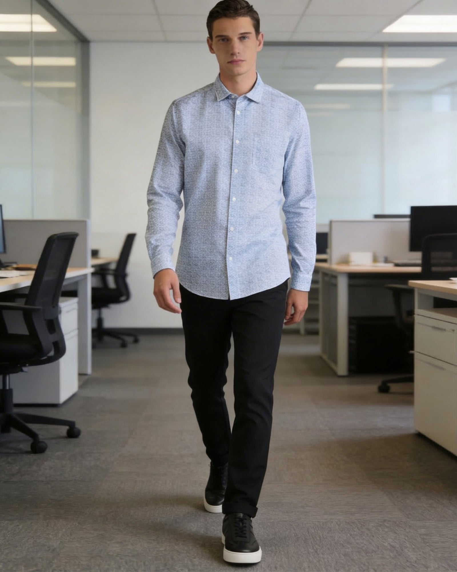 Black Textured Khaki - Welder