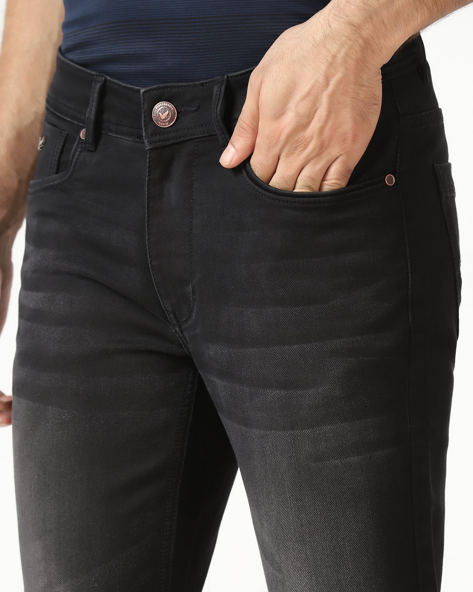 Black Ultrasoft Slim Comfort Jeans - Betsy