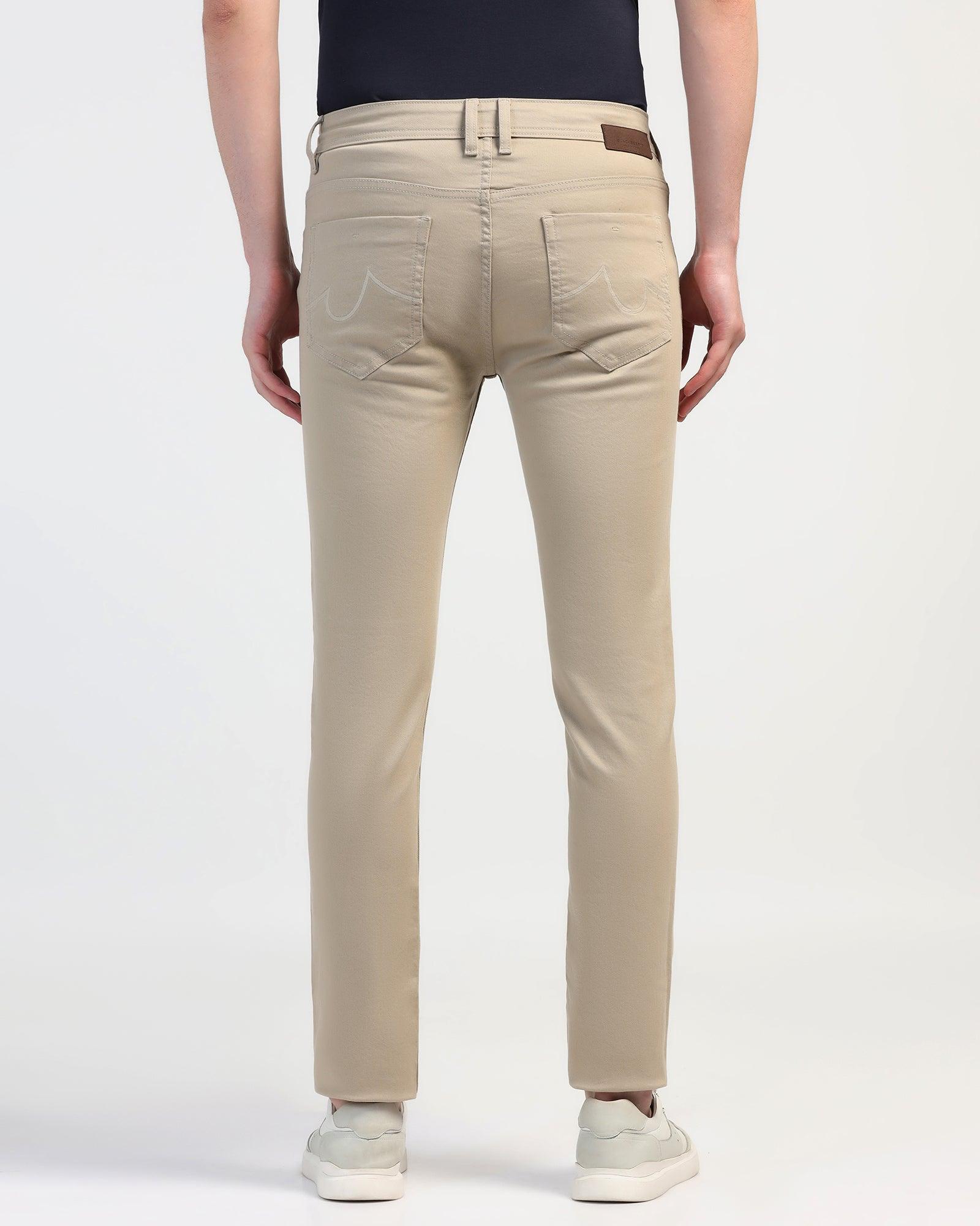 Bleed Zero Slim Yonk Fit Beige Jeans - Rene