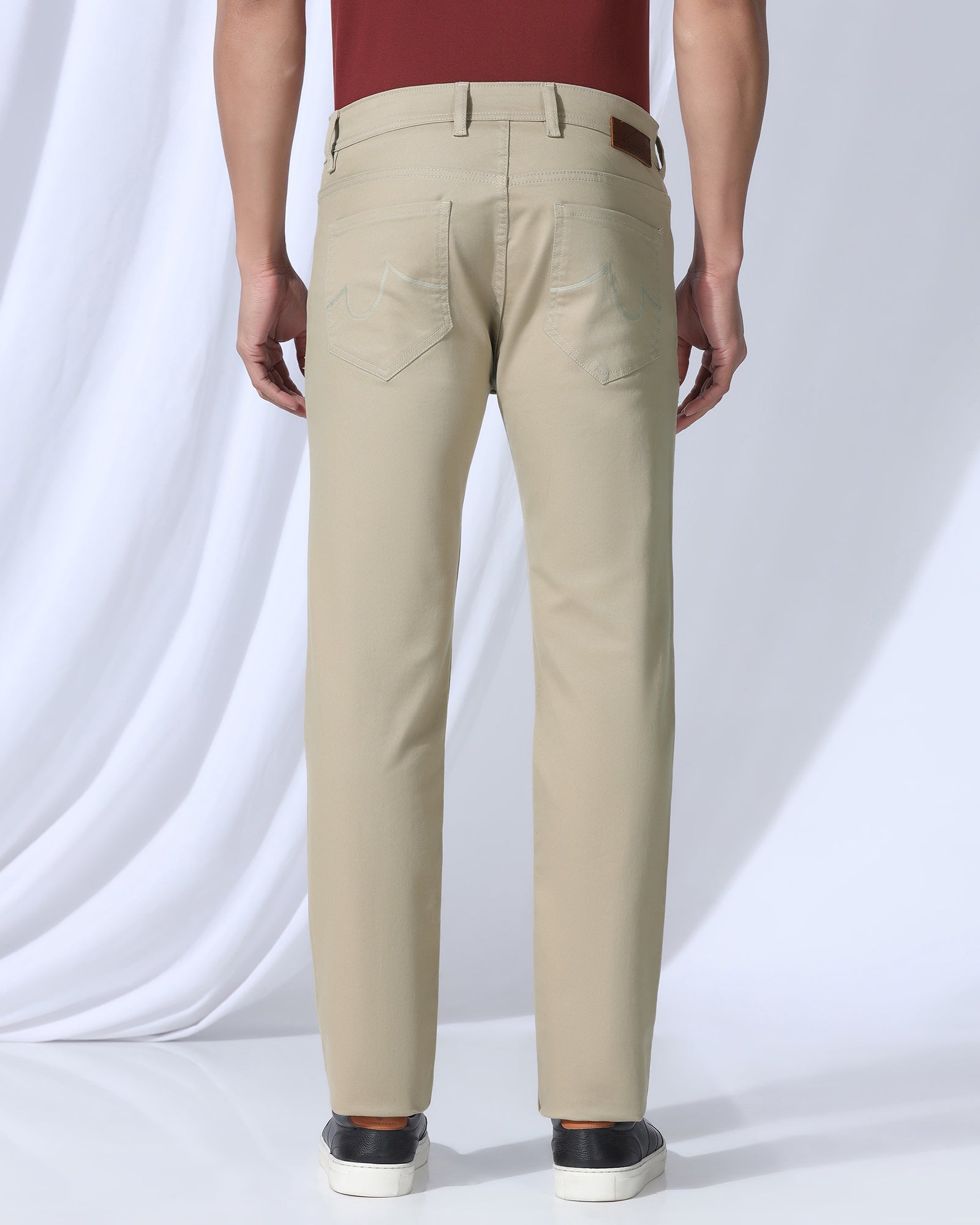 Bleed Zero Slim Yonk Fit Beige Jeans - Rene