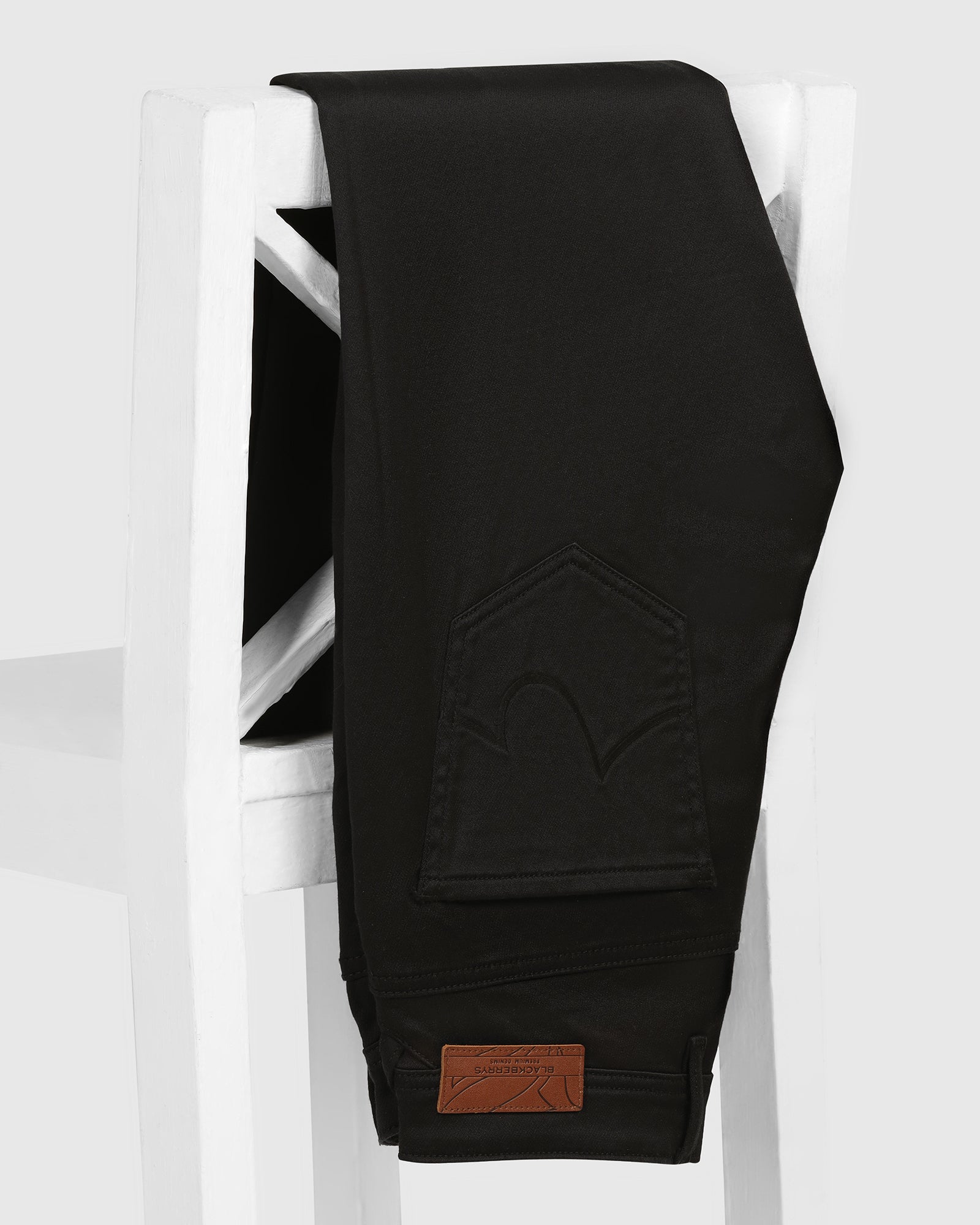 Bleed Zero Straight Comfort Duke Fit Black Jeans - Abto