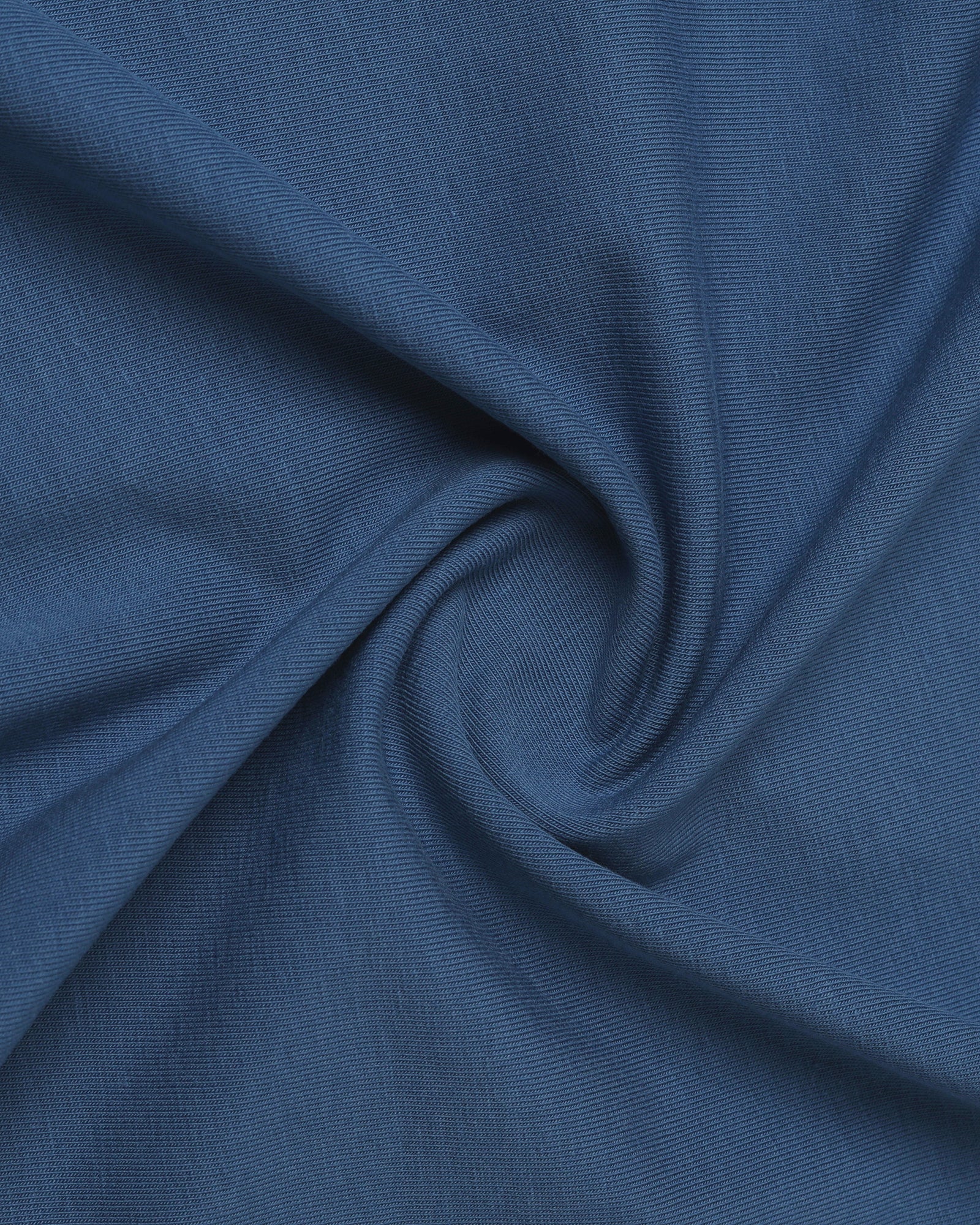 Blue Crew Neck Printed T-Shirt - Posi