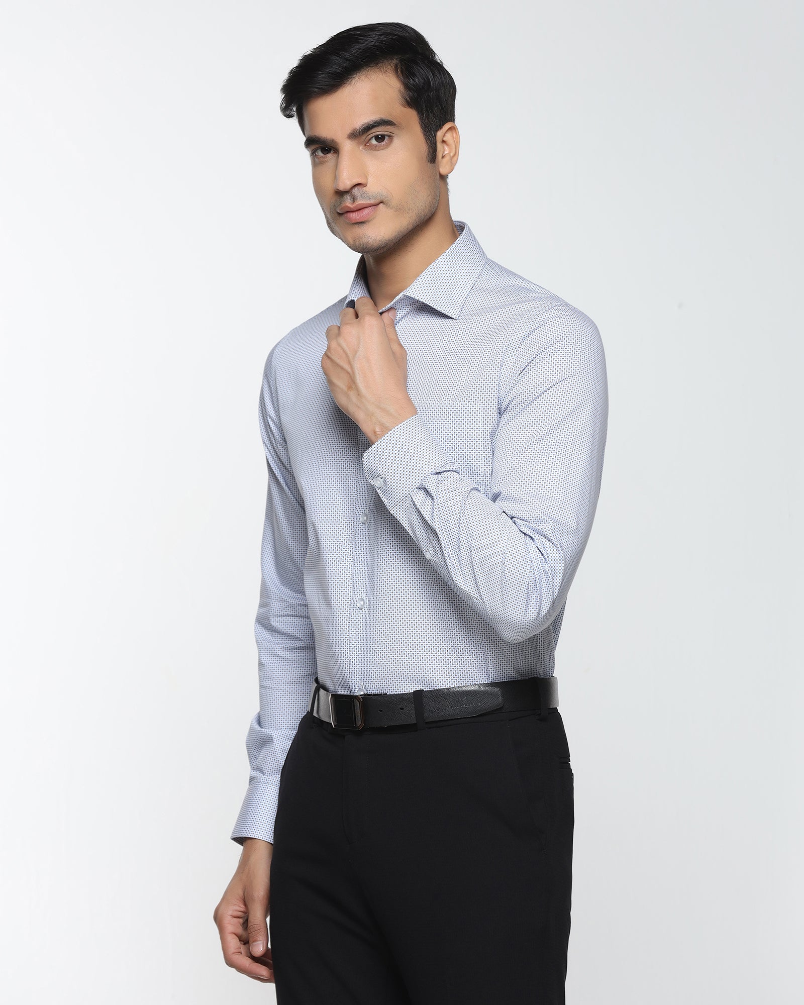 Blue Printed Shirt - Alava