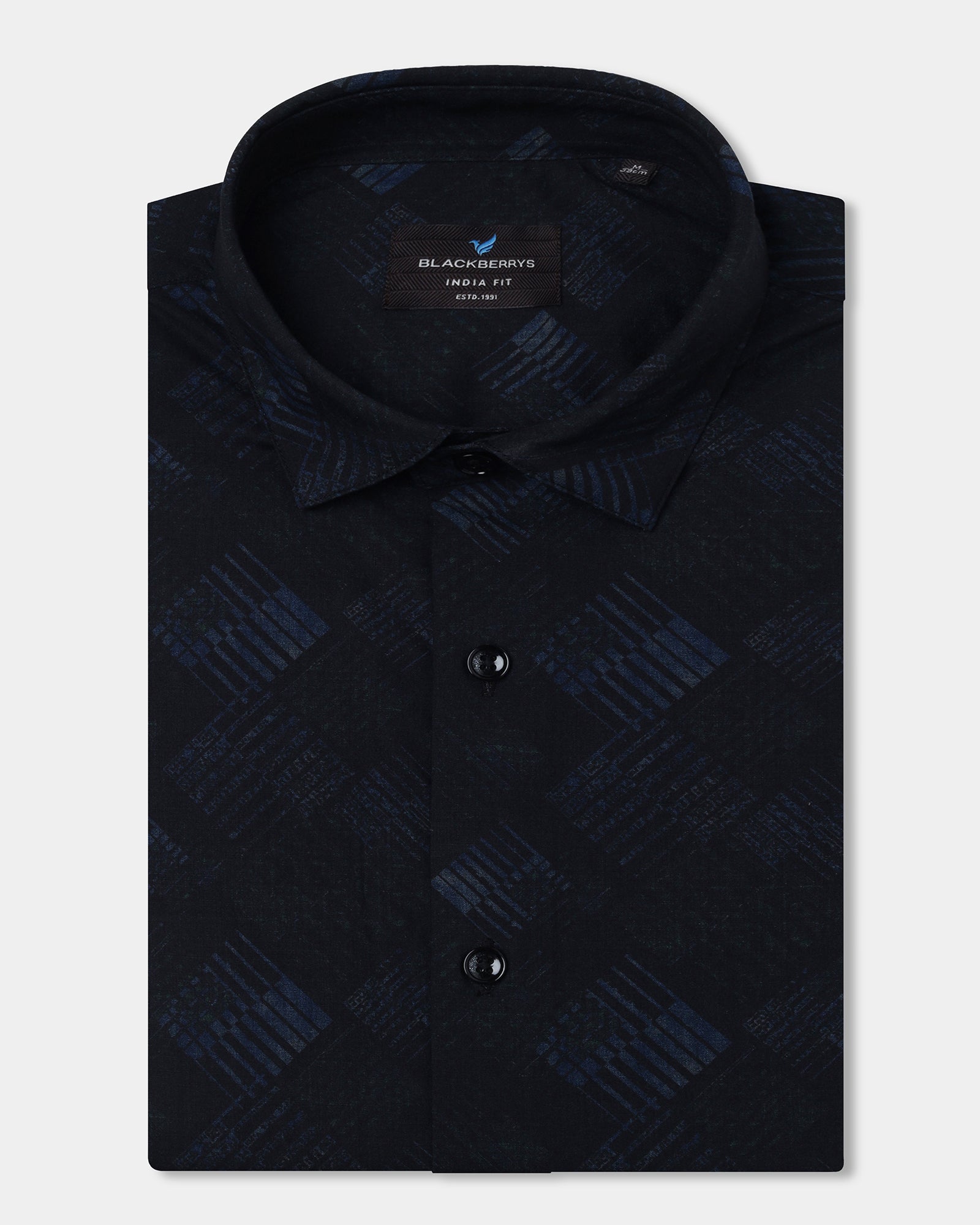 Blue Printed Shirt - Beno