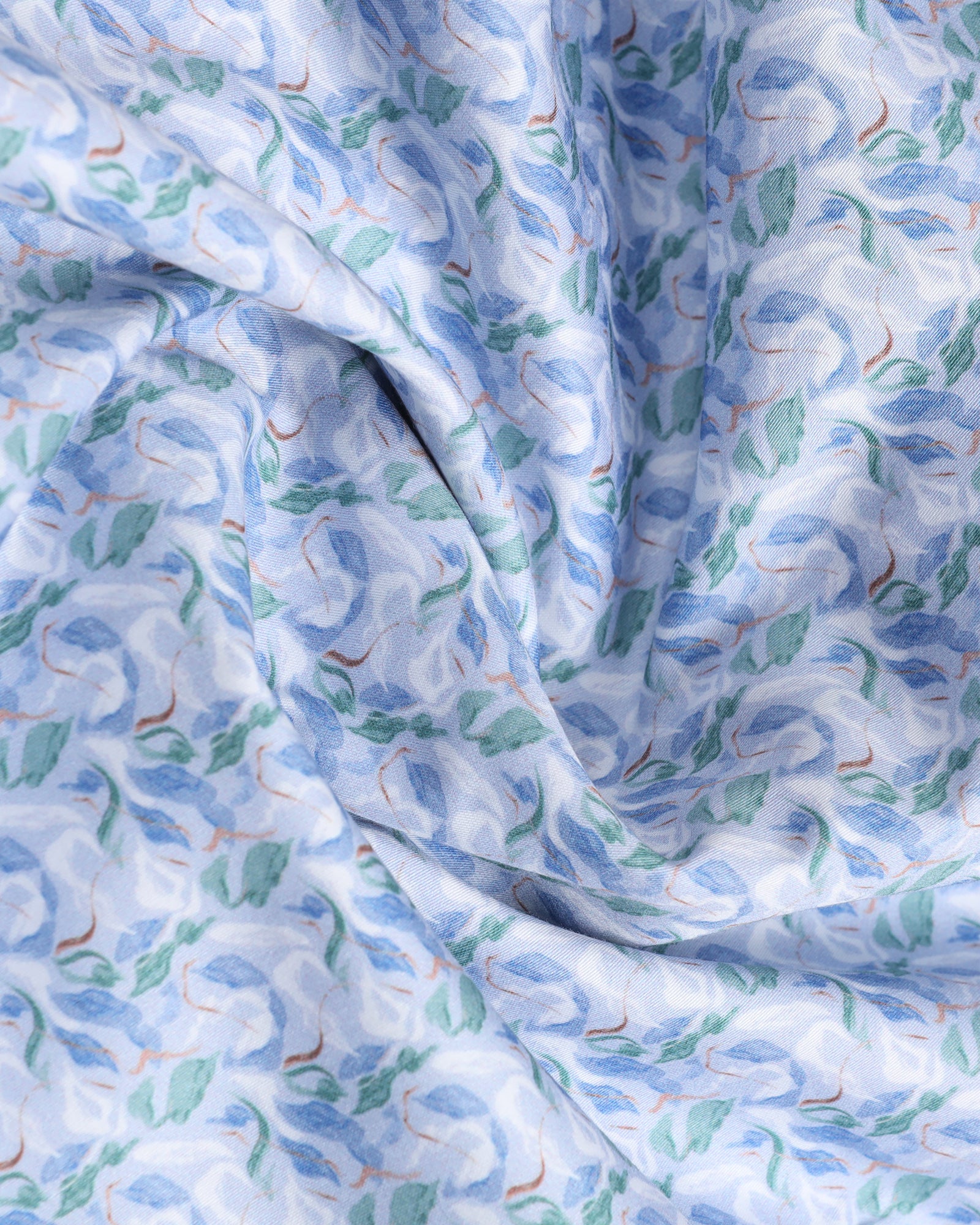 Blue Printed Shirt - Parker