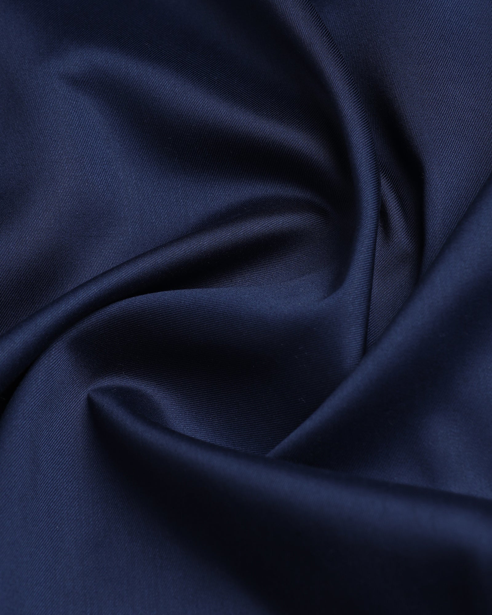 Blue Solid Shirt - Roger