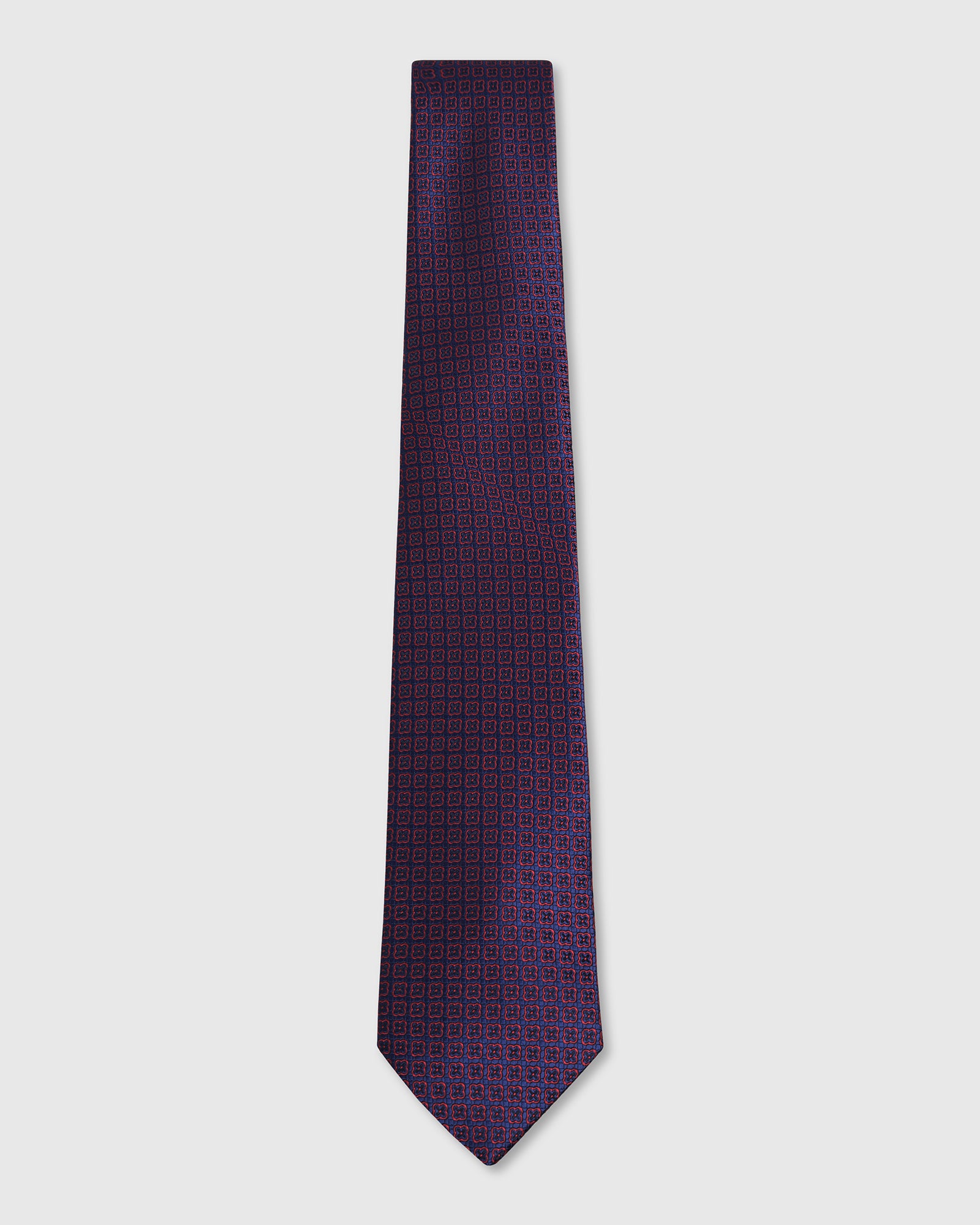 Blue Solid Tie - Wenzeel