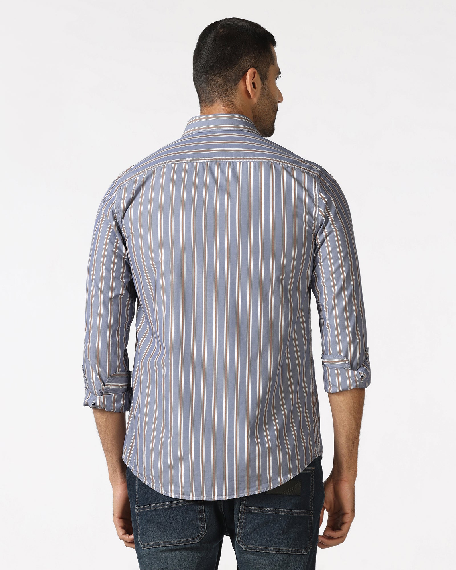 Blue Stripe Shirt - Florian