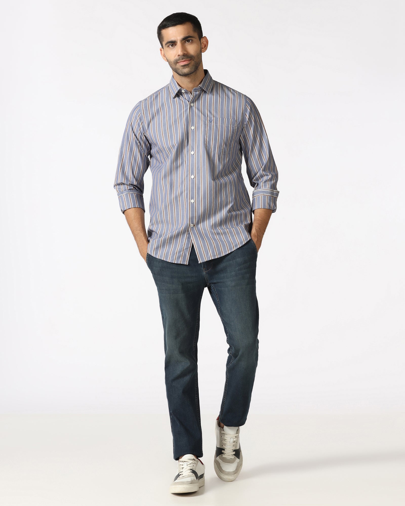 Blue Stripe Shirt - Florian