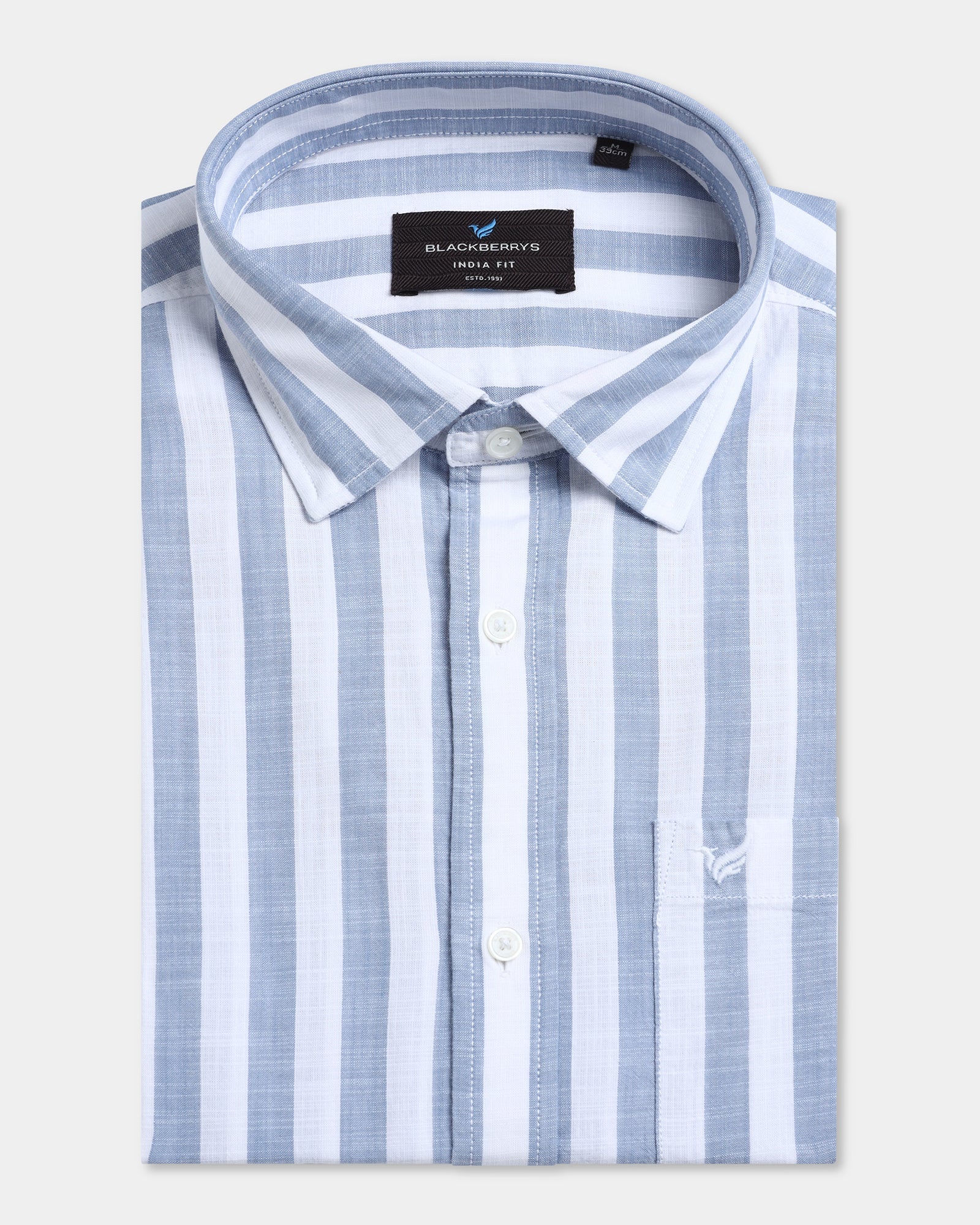 Blue Stripe Shirt - Genex