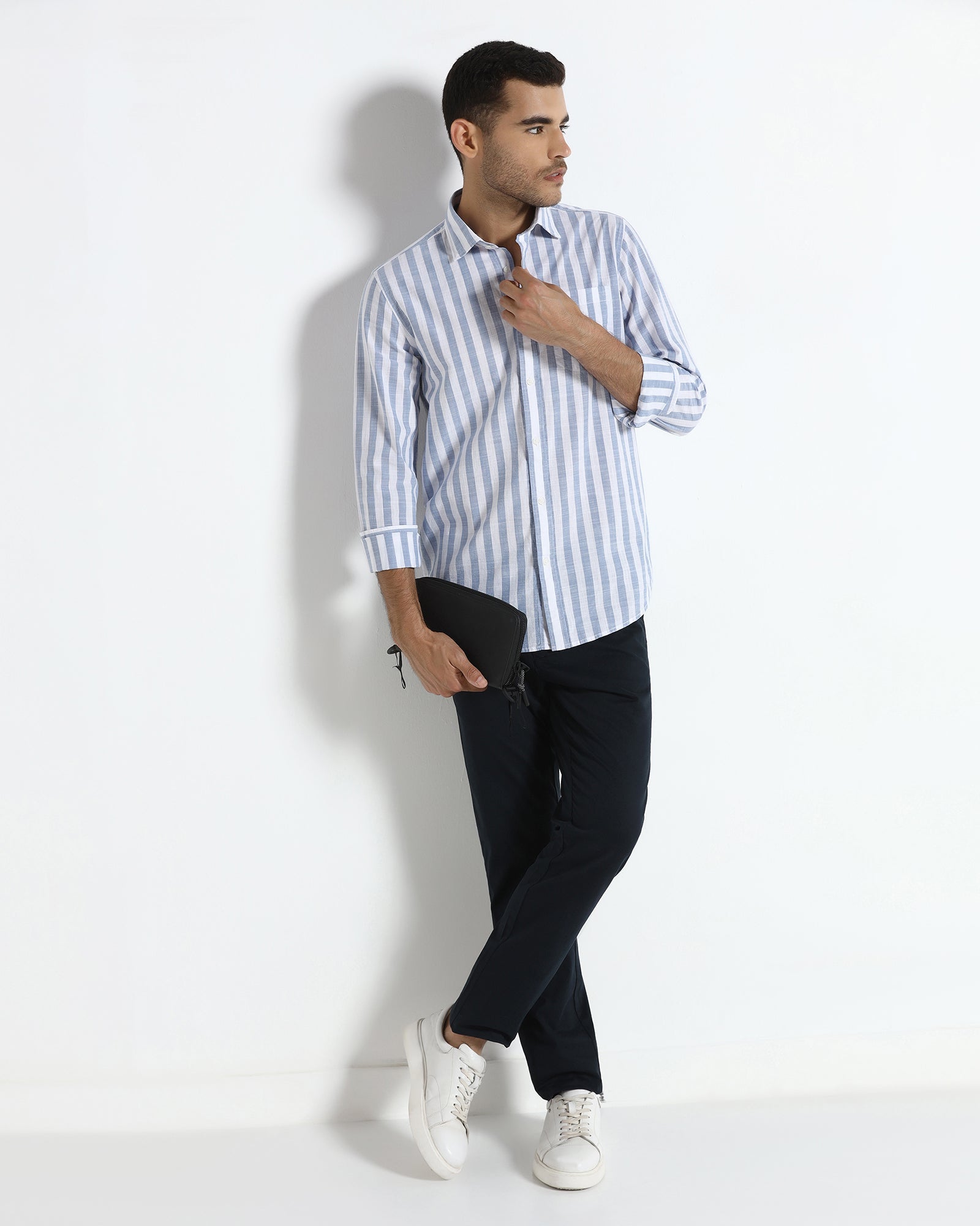 Blue Stripe Shirt - Genex