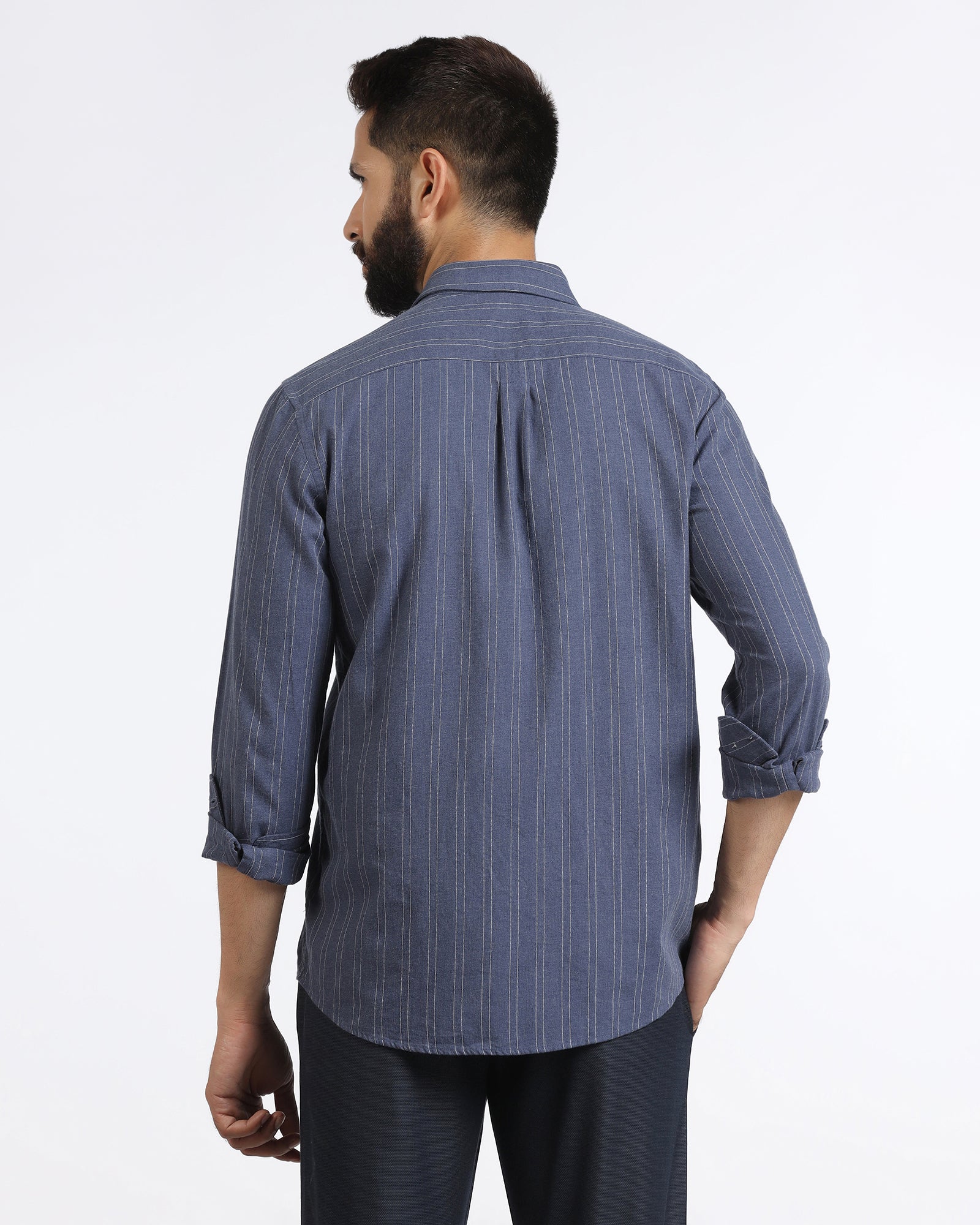 Blue Stripe Shirt - Numo