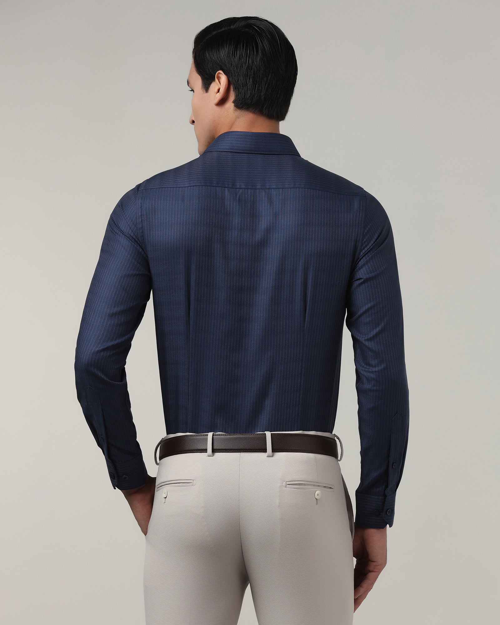 Blue Stripe Shirt - Preston