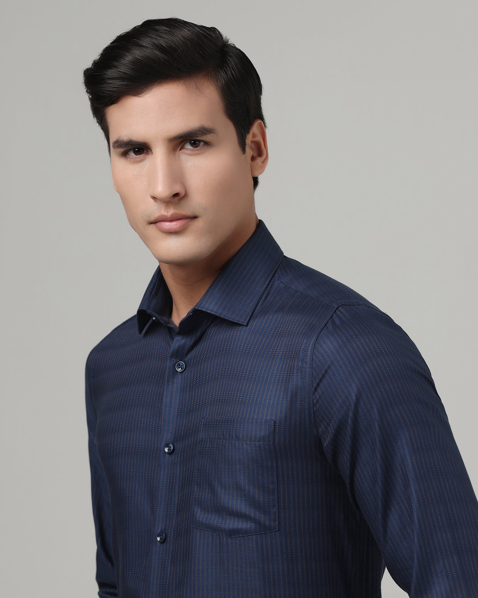 Blue Stripe Shirt - Preston