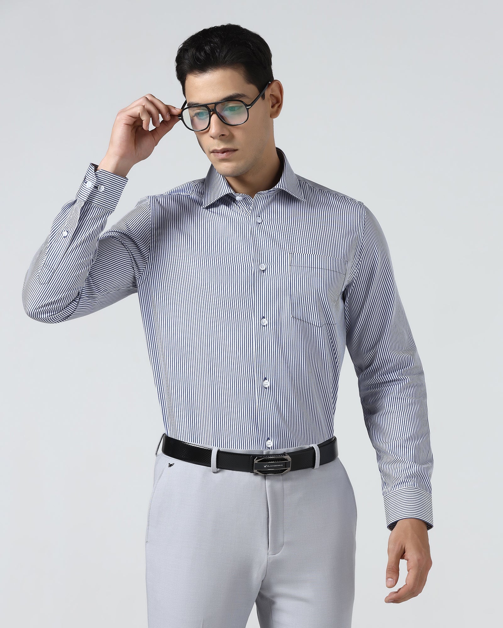 Blue Stripe Shirt - Talco