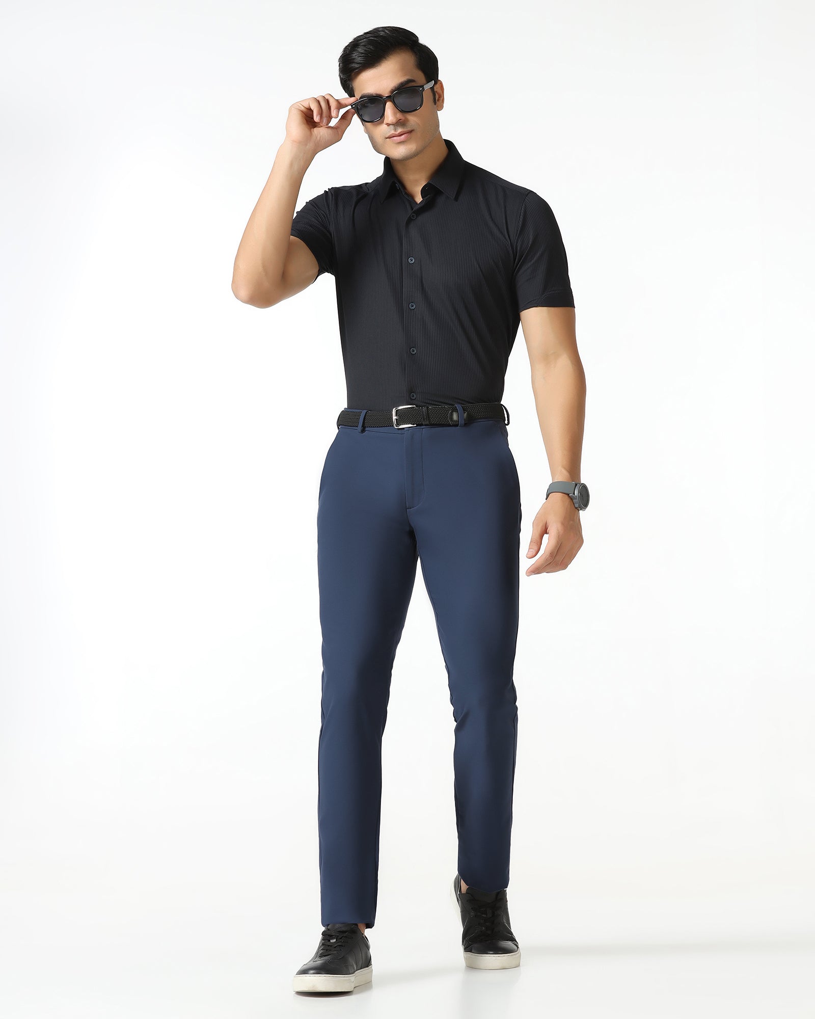 Blue Techpro Textured Khakis - Guss