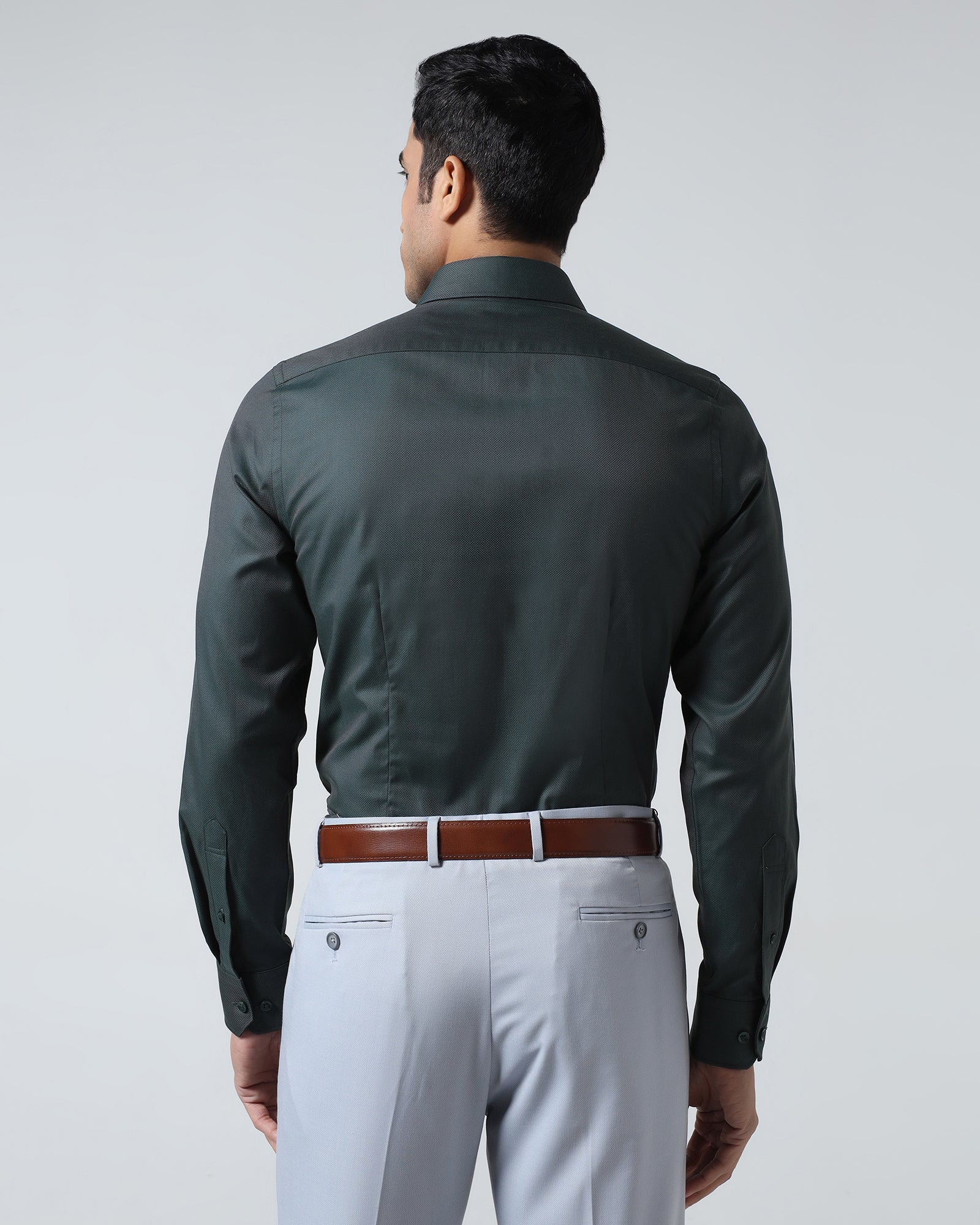 Plum Textured Shirt - Magnus