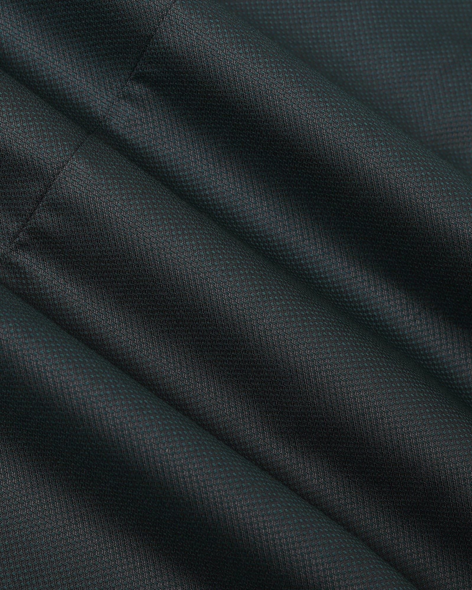 Bottle Green Textured Shirt - Magnus