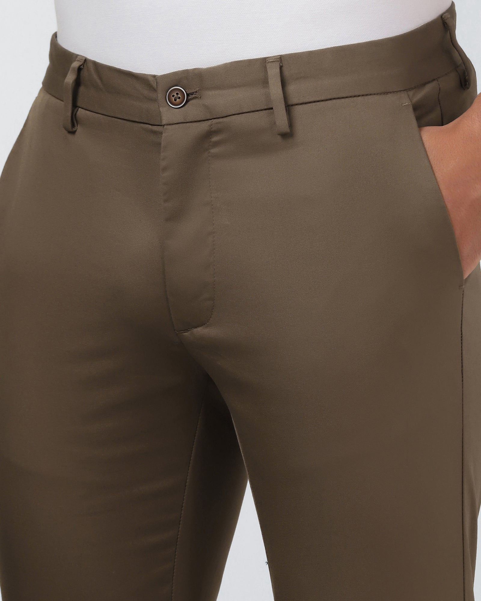 Brown Textured Khaki - Aspen