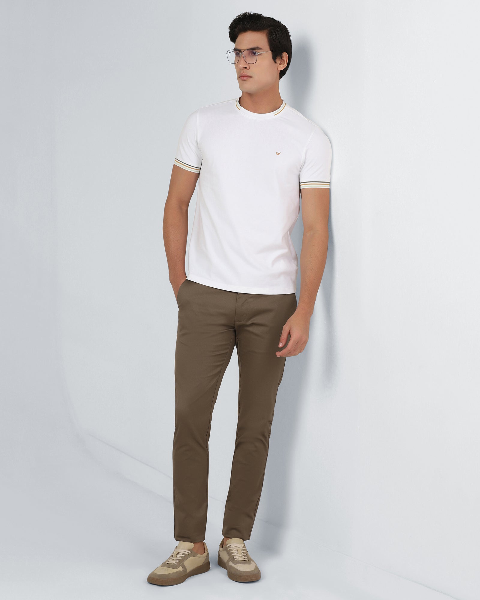 Brown Textured Khaki - Aspen
