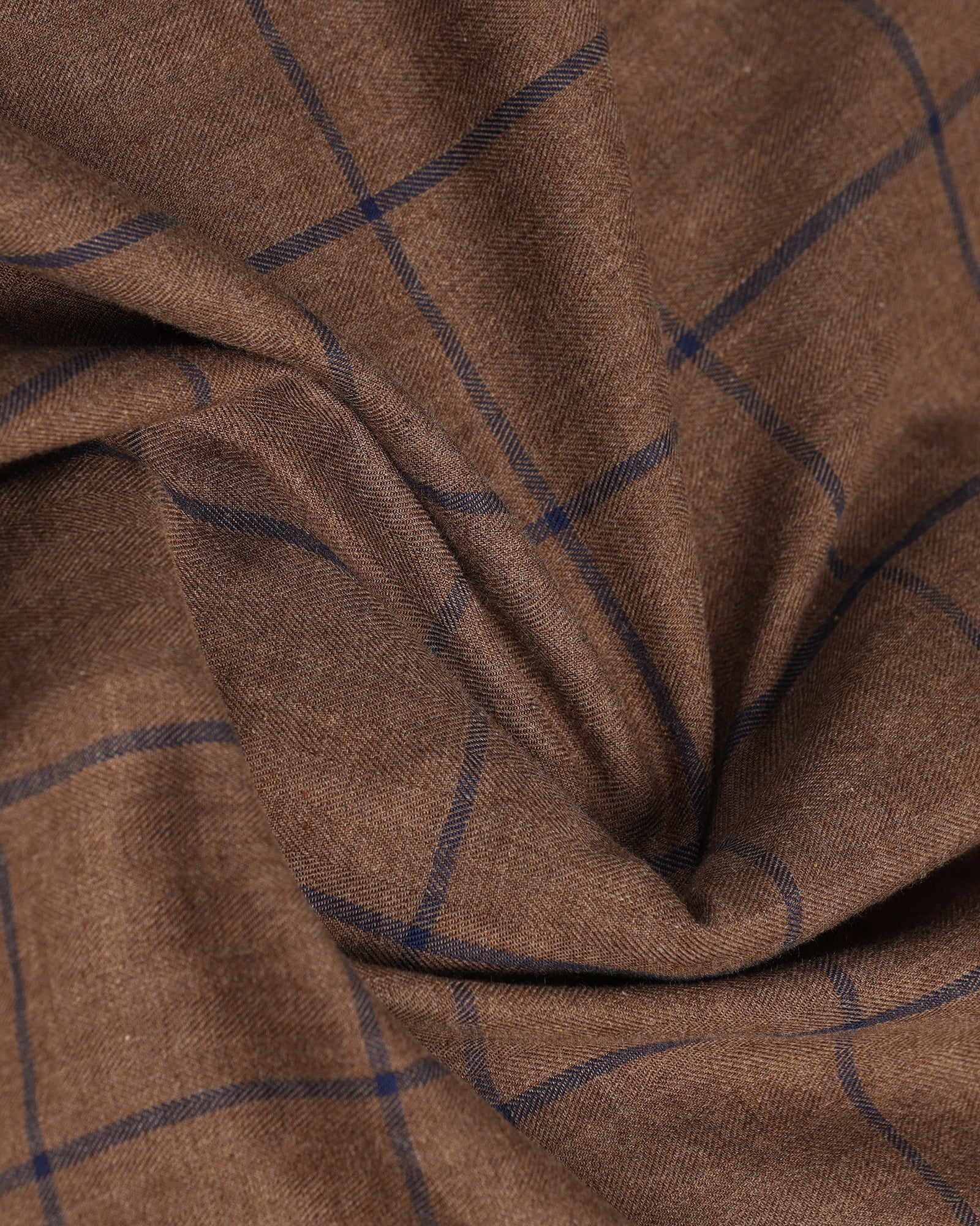 Brown Check Shirt - Wishk