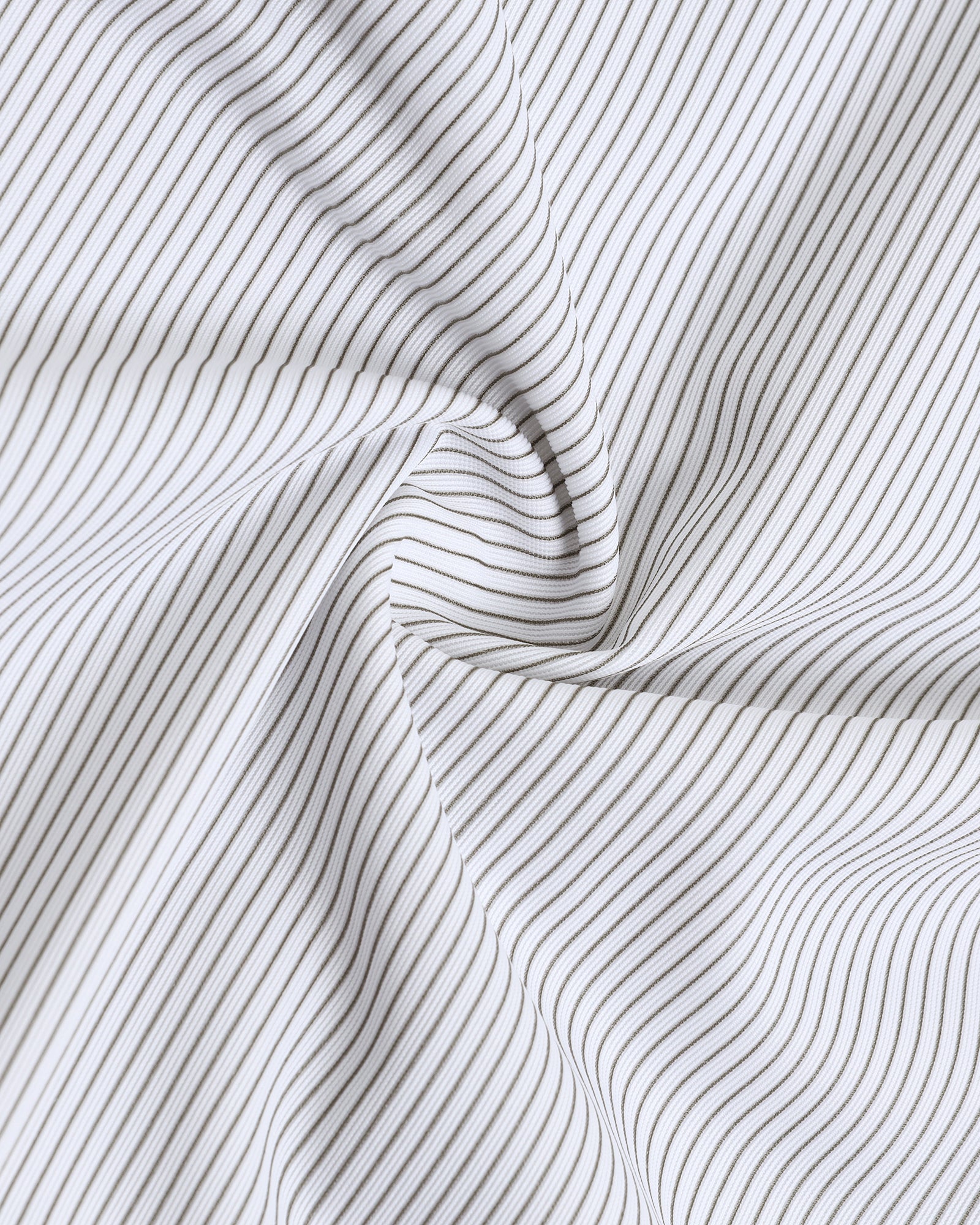 Brown Non Iron Stripe Shirt - Epic E