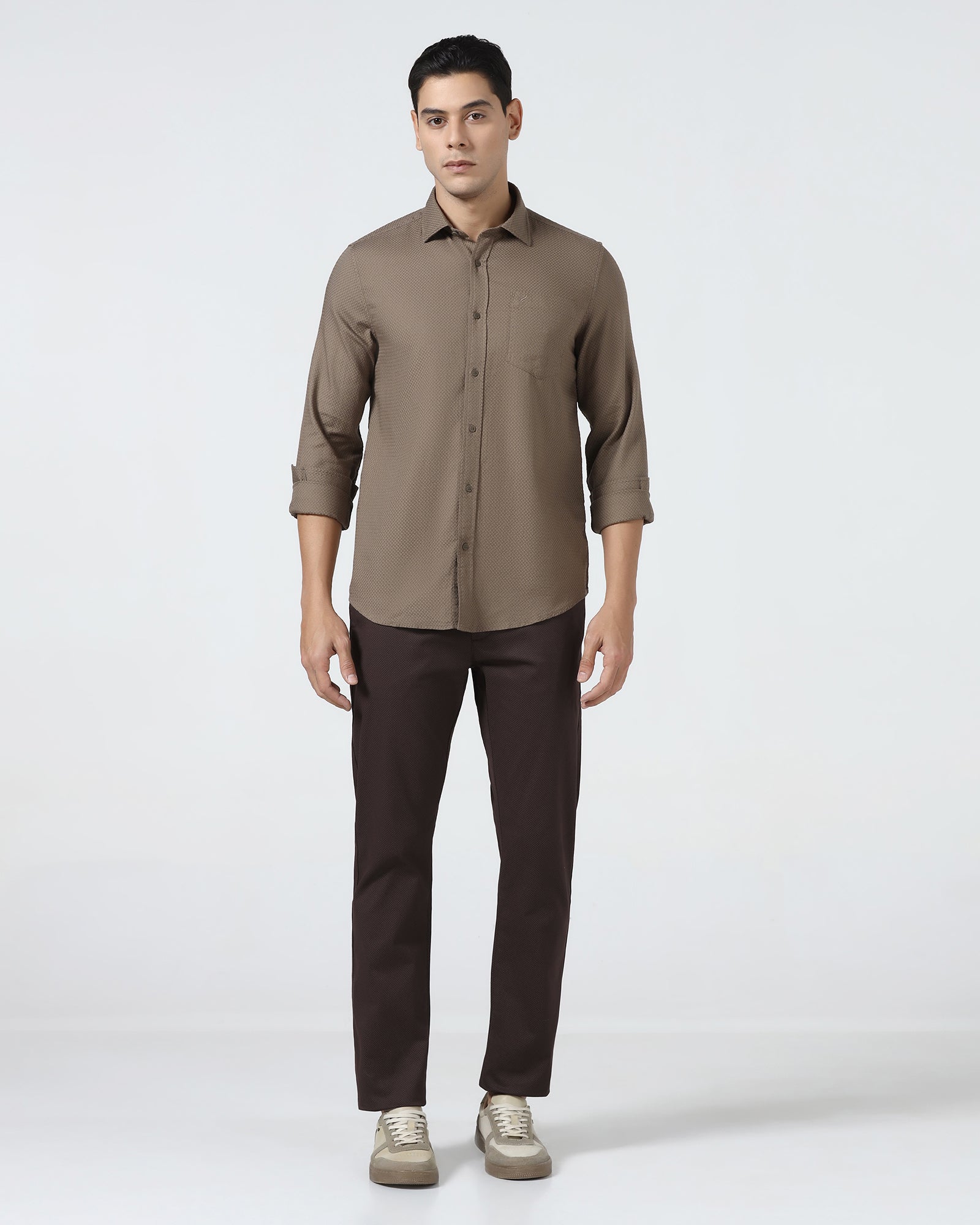 Brown Printed Khaki - Race