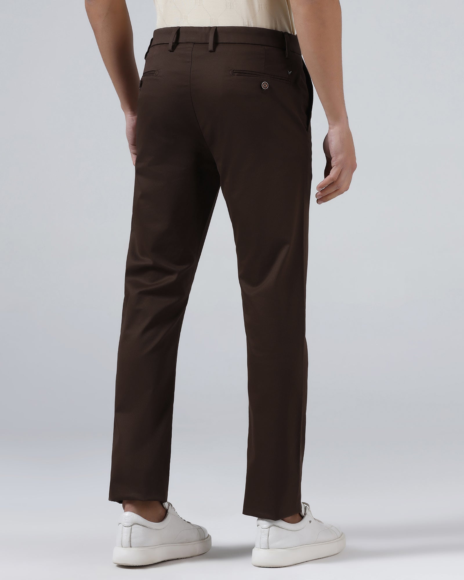 Brown Solid Khaki - Elm