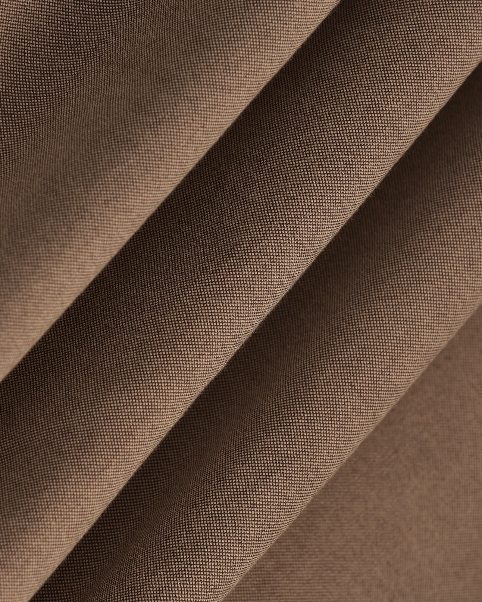 Brown Solid Shirt - Solly