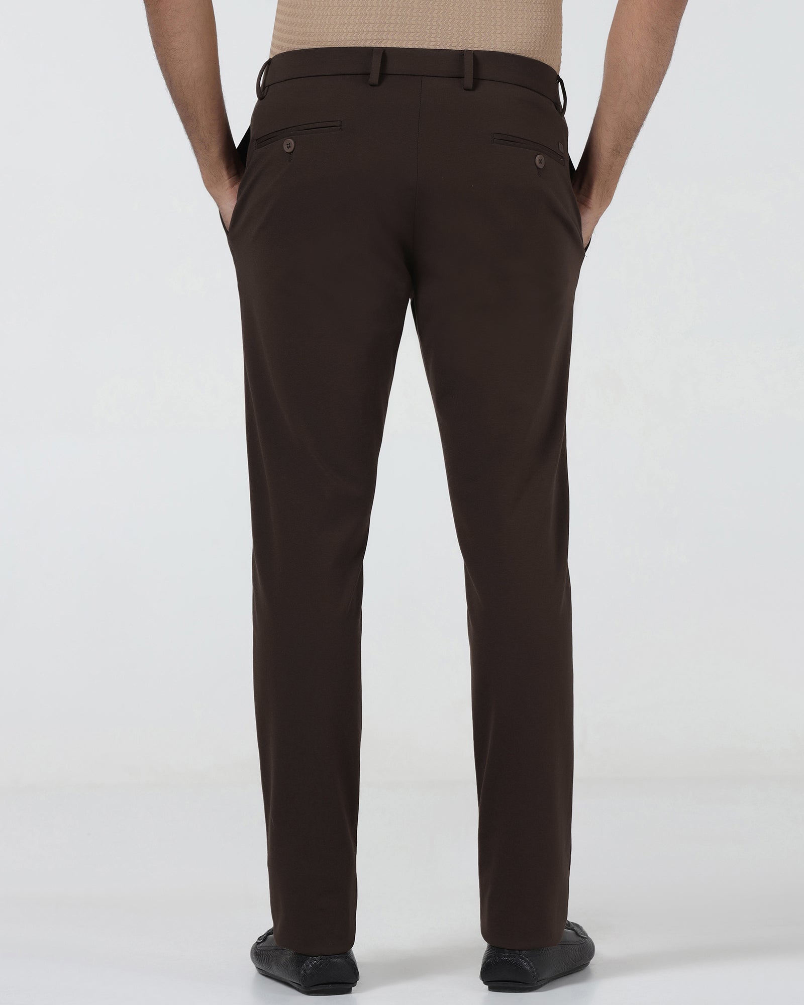 Brown TechPro Solid Khakis - Ziea