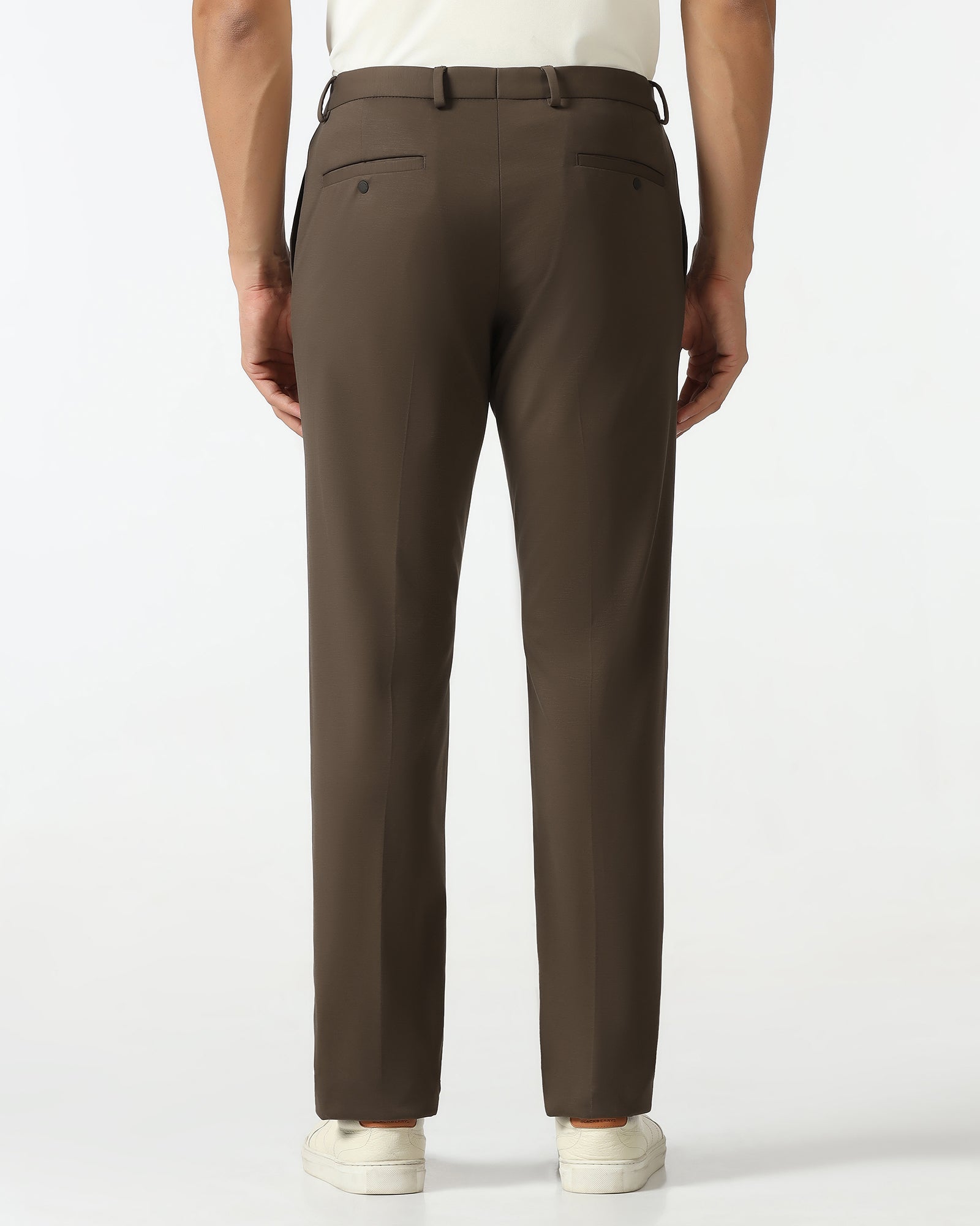 Brown Techpro Solid Trouser - Explorer