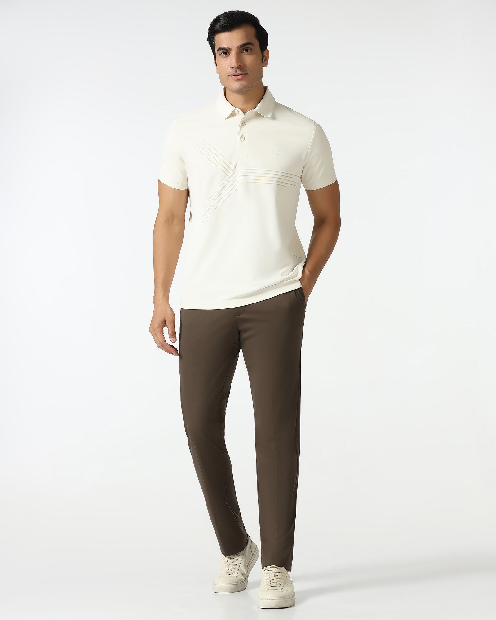 Brown Techpro Solid Trouser - Explorer