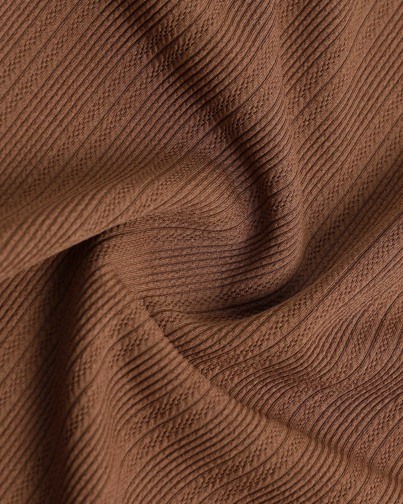 Brown TechPro Textured Polo - Jenny