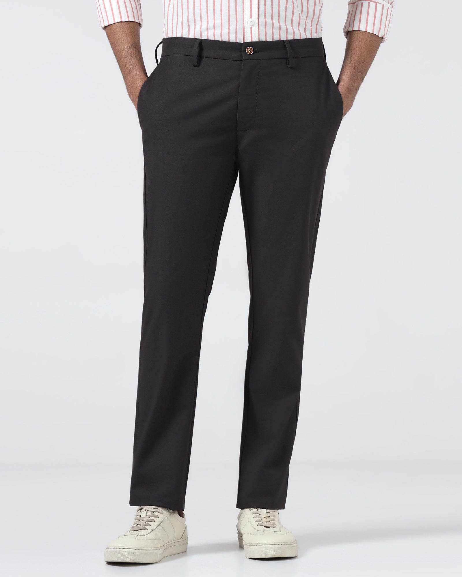 Brown Textured Khaki - Oak